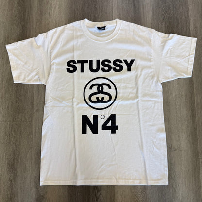 Stussy Number 4 White