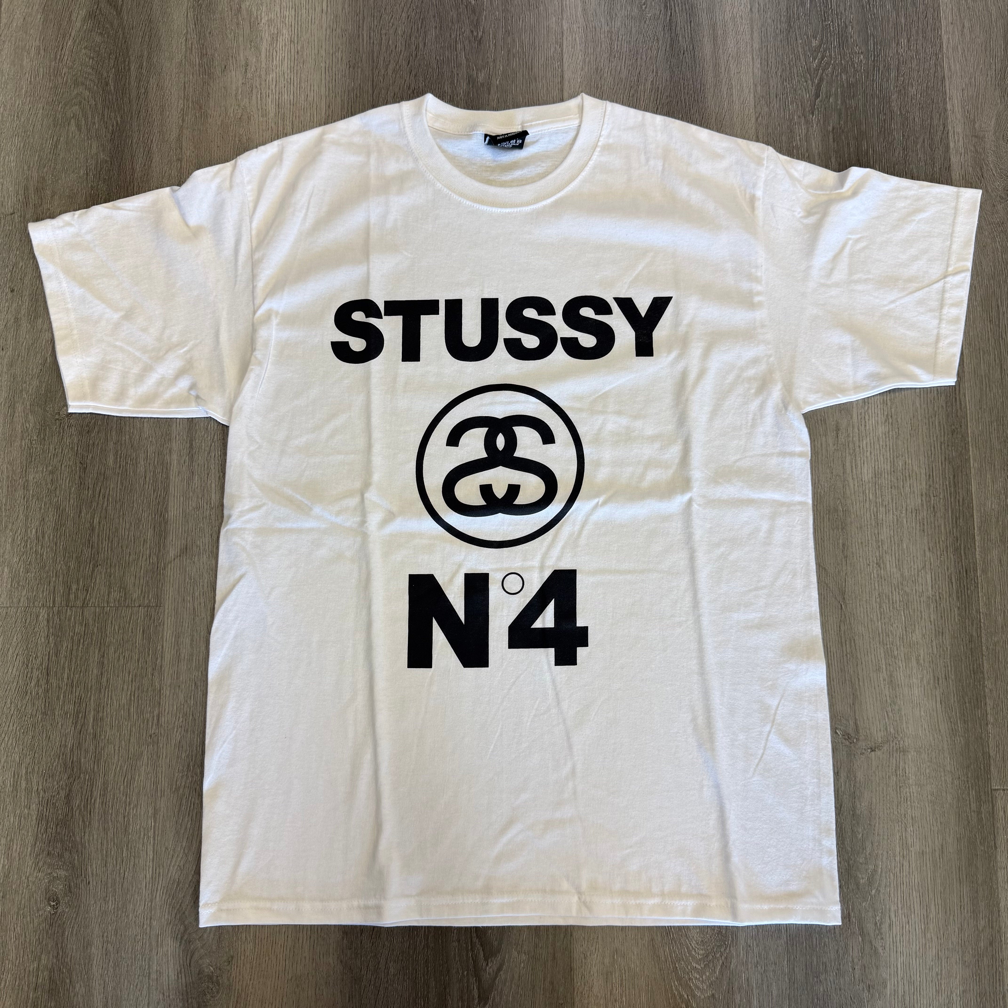 Stussy Number 4 White