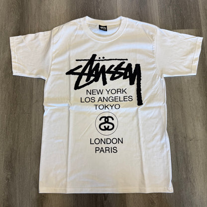 Stussy World Tour White