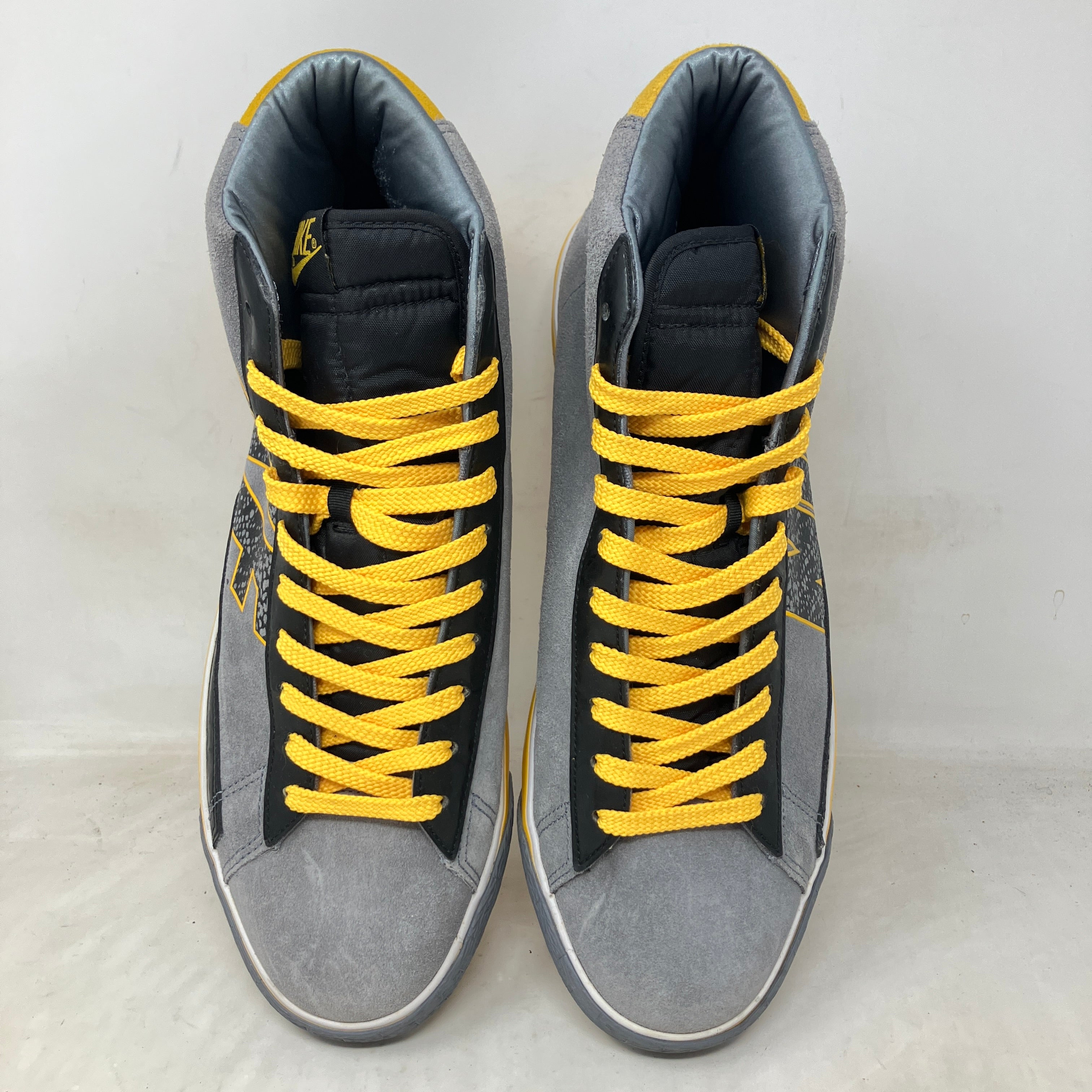 Nike Blazer High Cool Grey Yellow