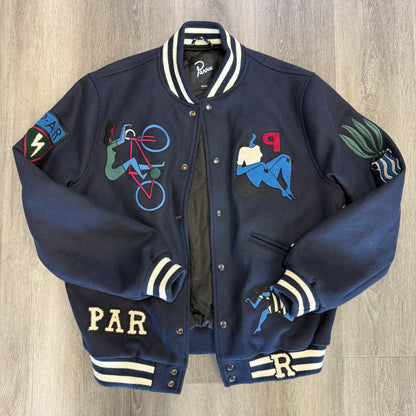 Parra Run Sit & Bike Varsity Jacket