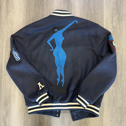 Parra Run Sit & Bike Varsity Jacket