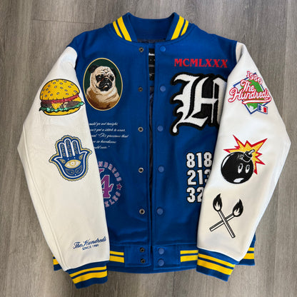 The Hundreds Ben's Letterman Varsity Jacket