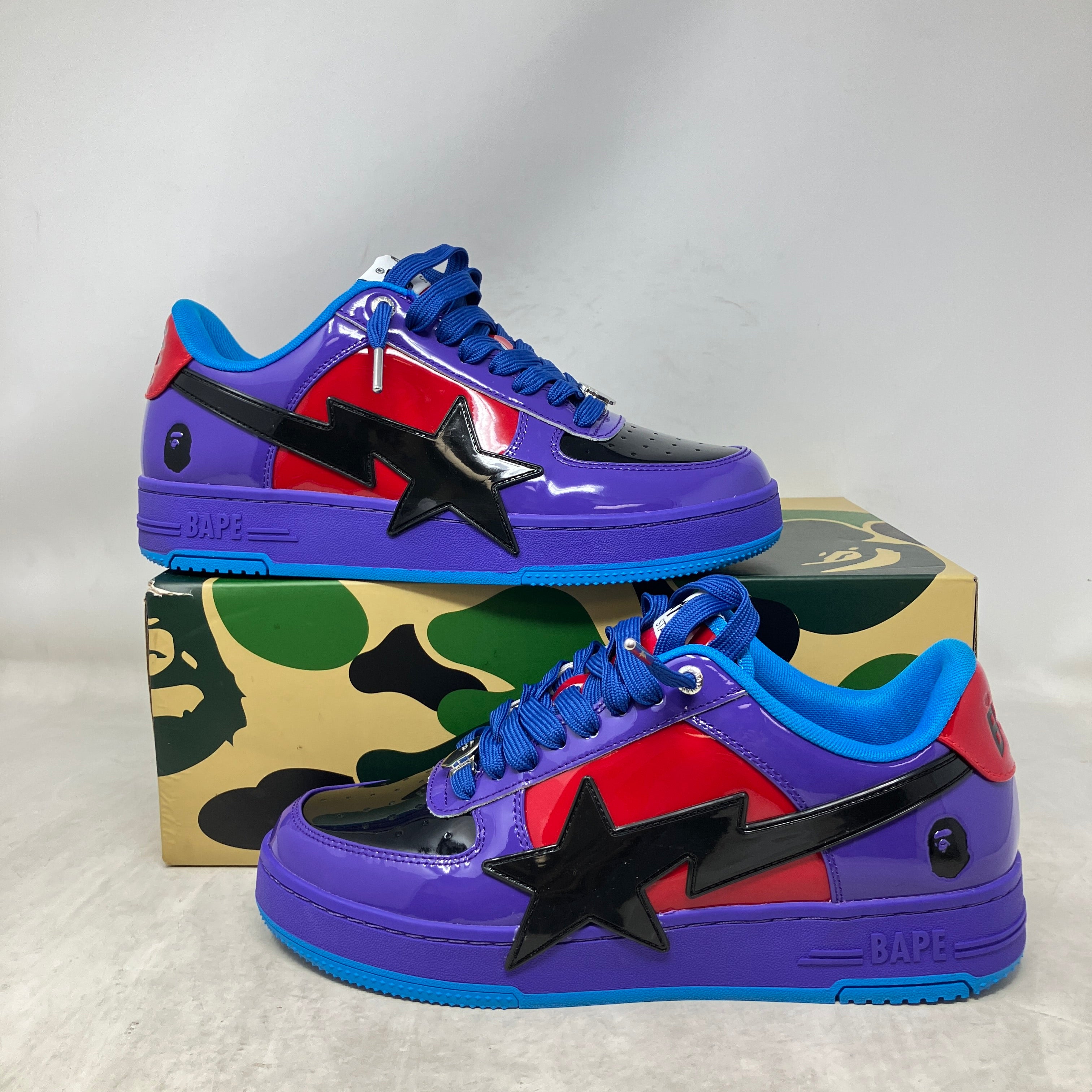 A Bathing Ape Bape Sta OS #1 M2 Purple Red