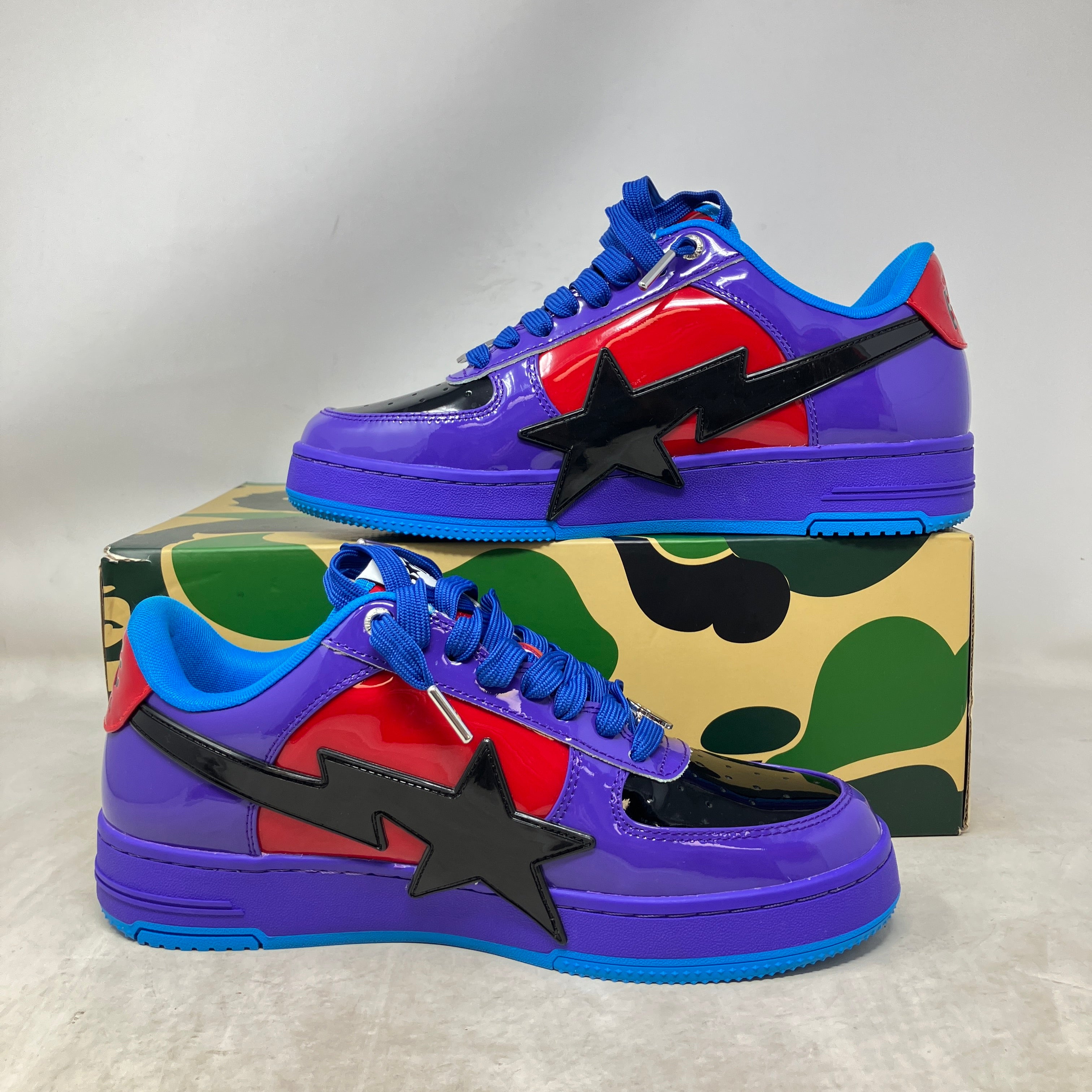 A Bathing Ape Bape Sta OS #1 M2 Purple Red
