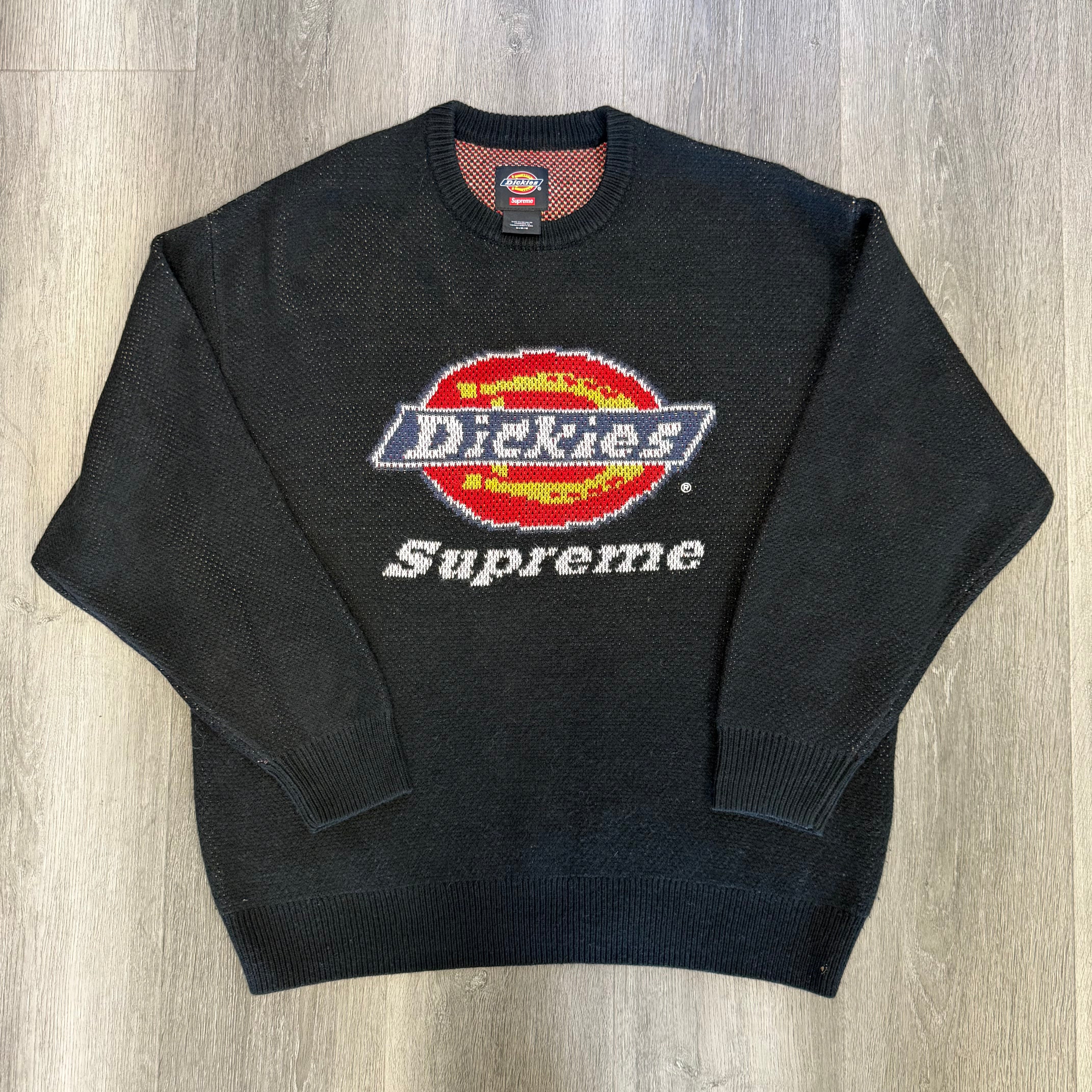 Supreme Dickies Sweater Black