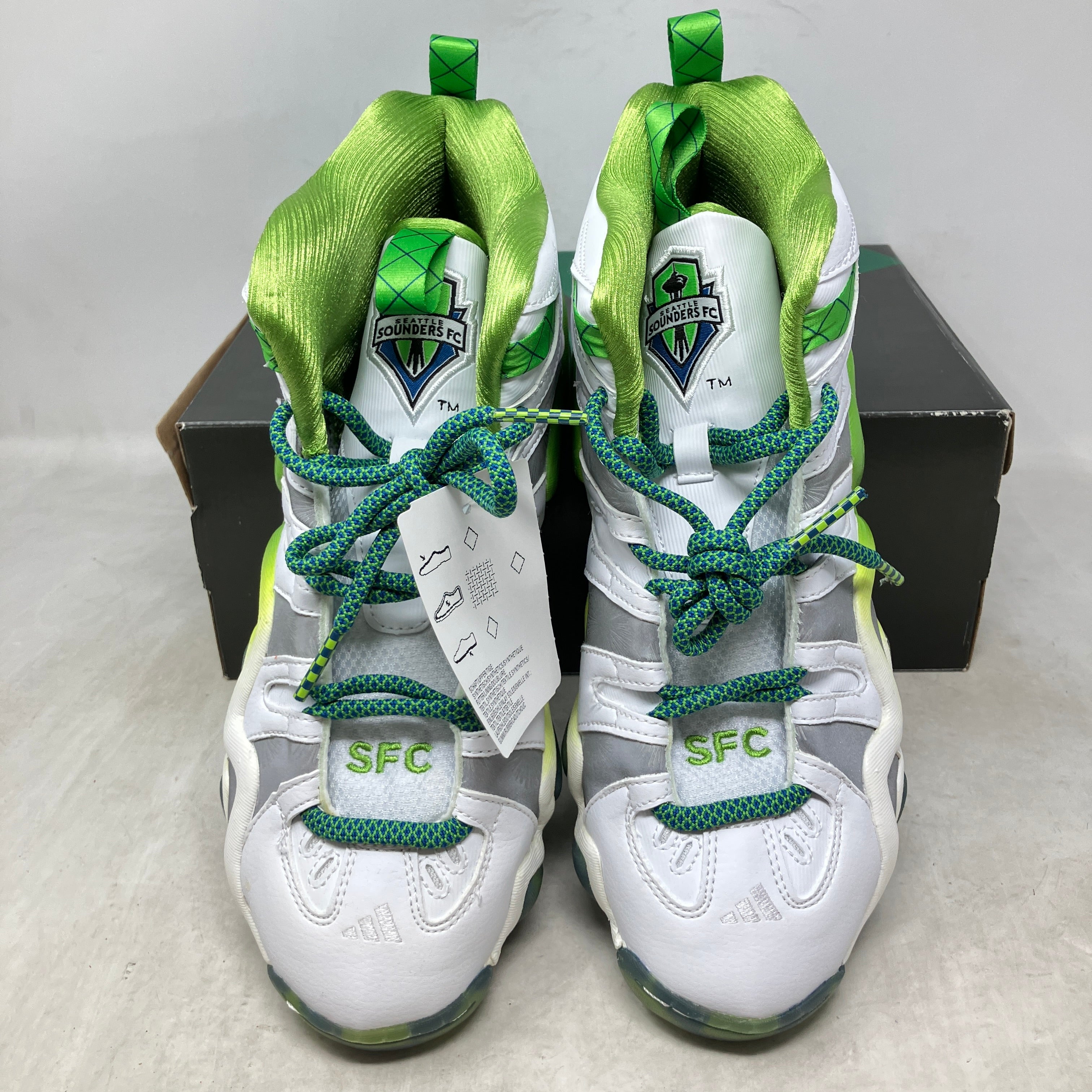 Adidas Crazy 8 Seattle Sounders FC MLS White Green