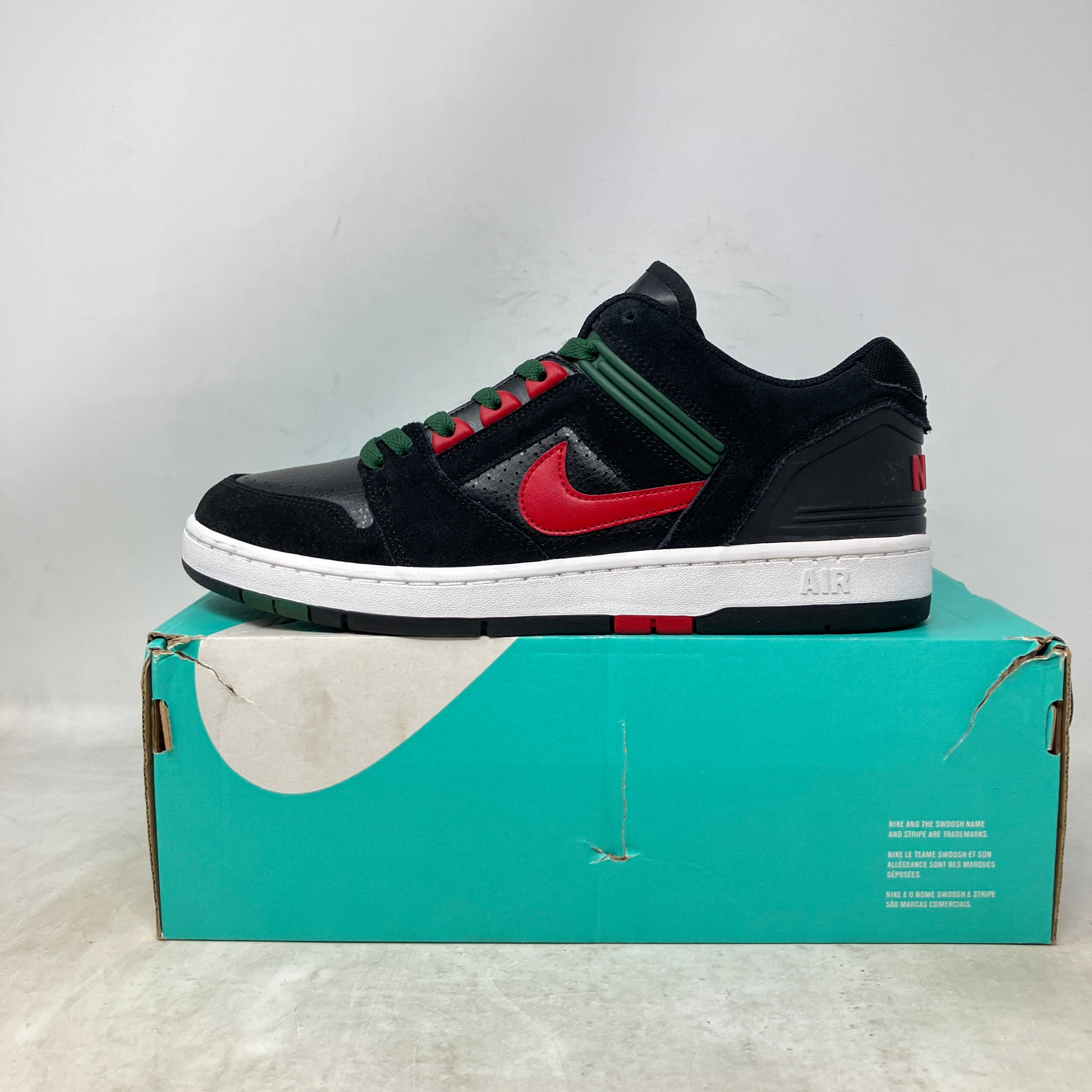 Nike SB Air Force 2 Low Black Gucci