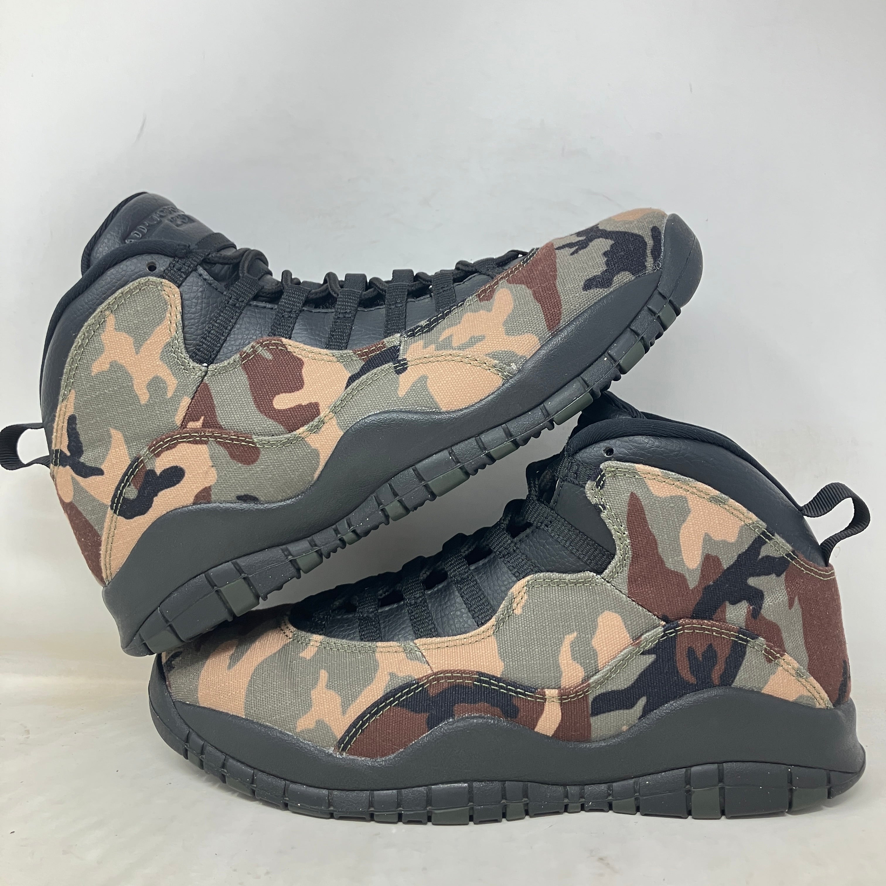 Jordan 10 Retro Woodland Camo