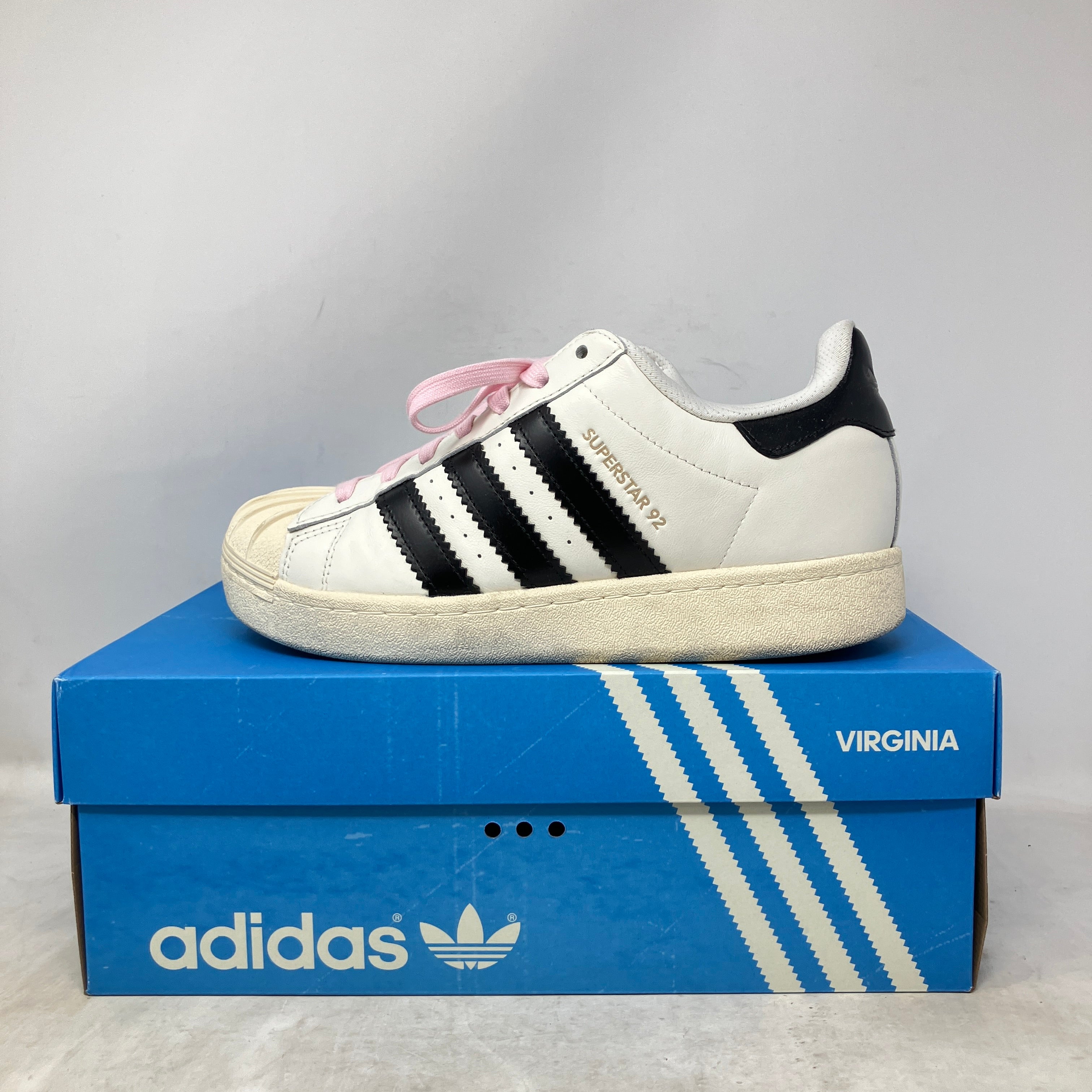 adidas Superstar 92 by Pharrell White Black