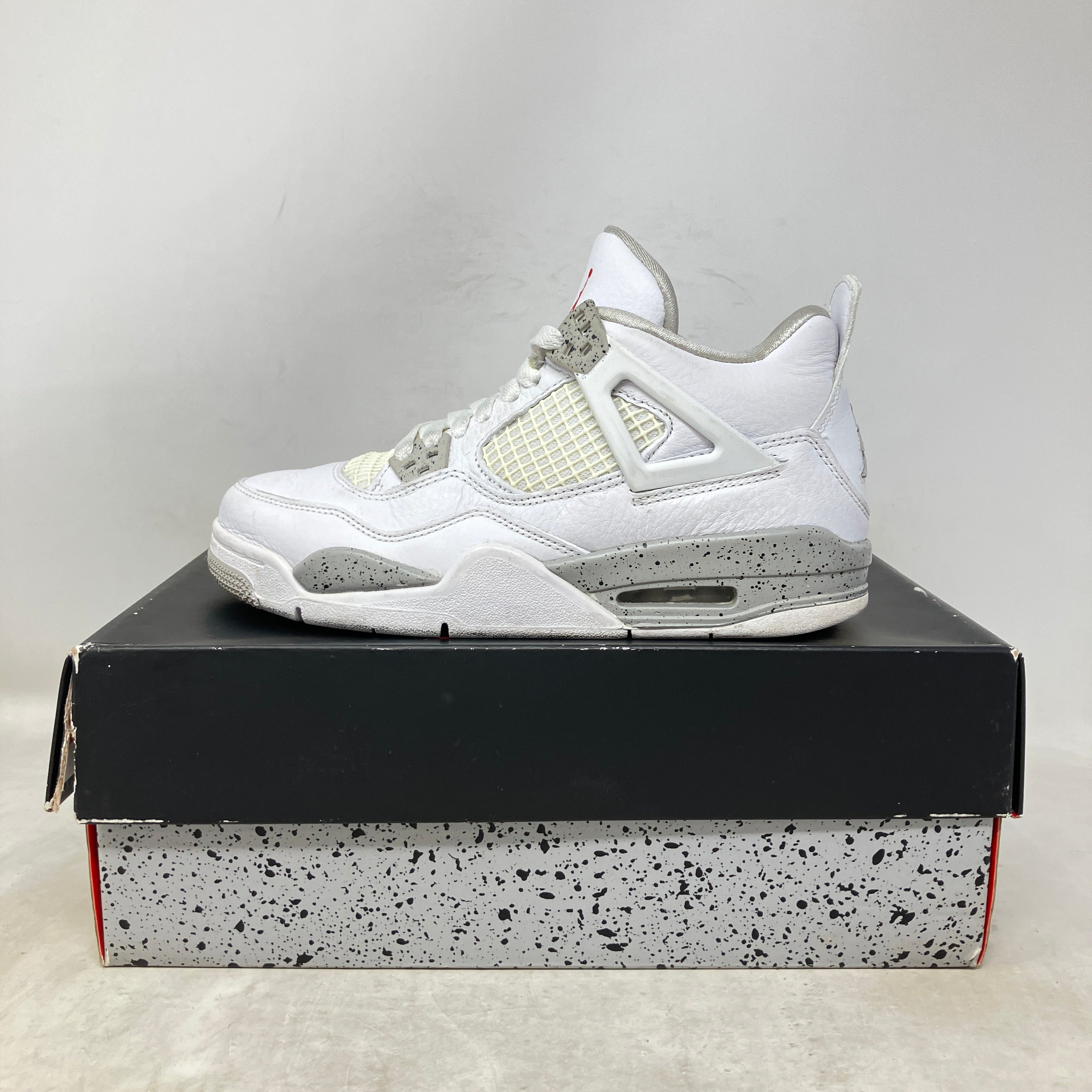 Jordan 4 Retro White Oreo (2021) (GS)