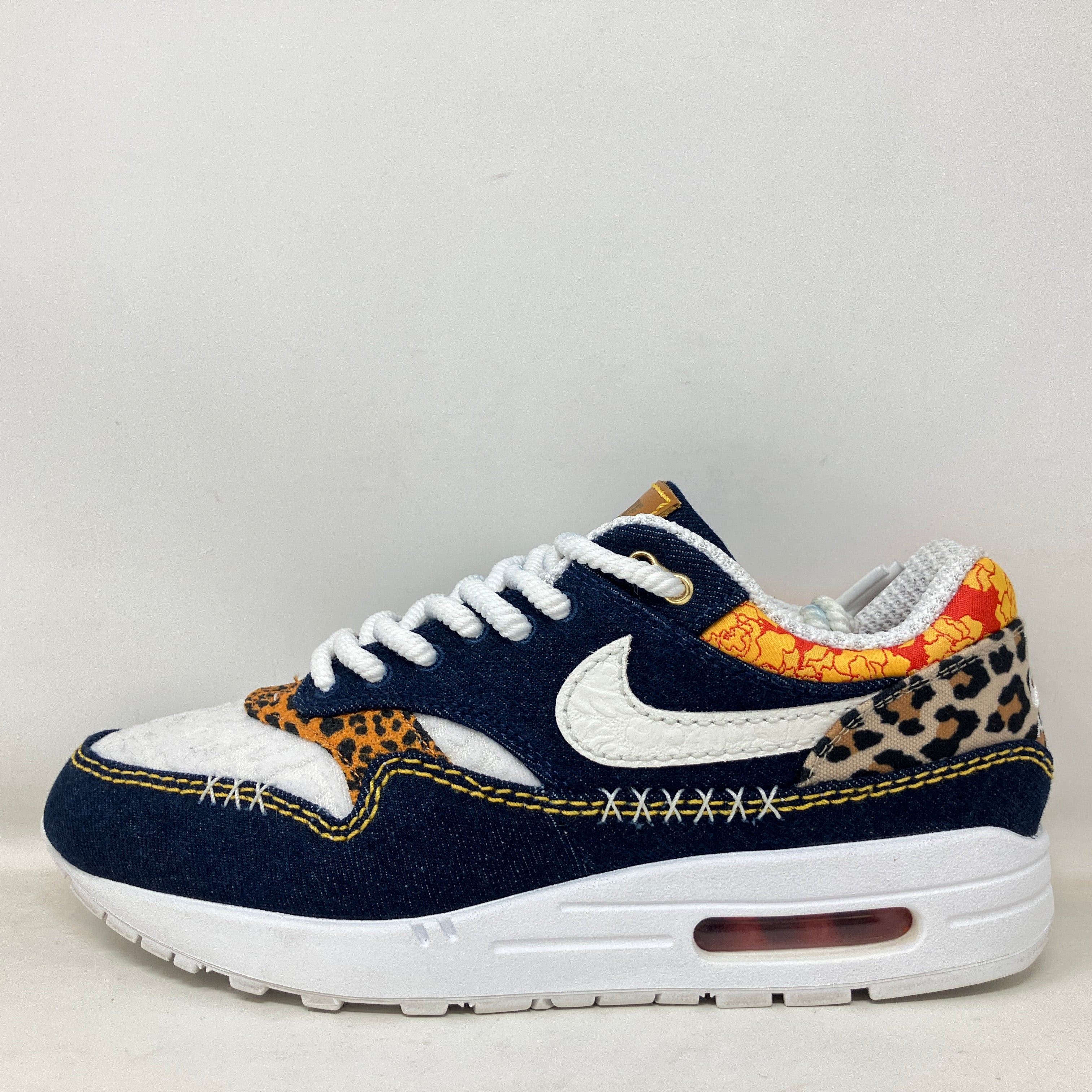 Nike Air Max 1 Premium Denim Leopard