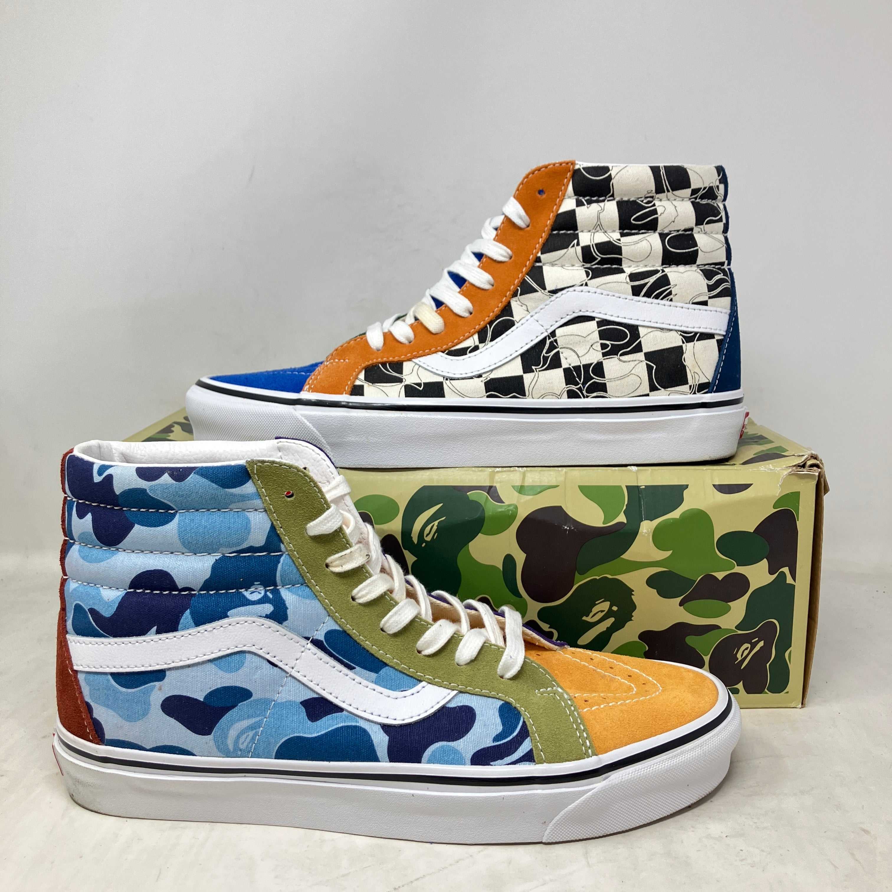 Vans Sk8-Hi DX Bape Multi Camo