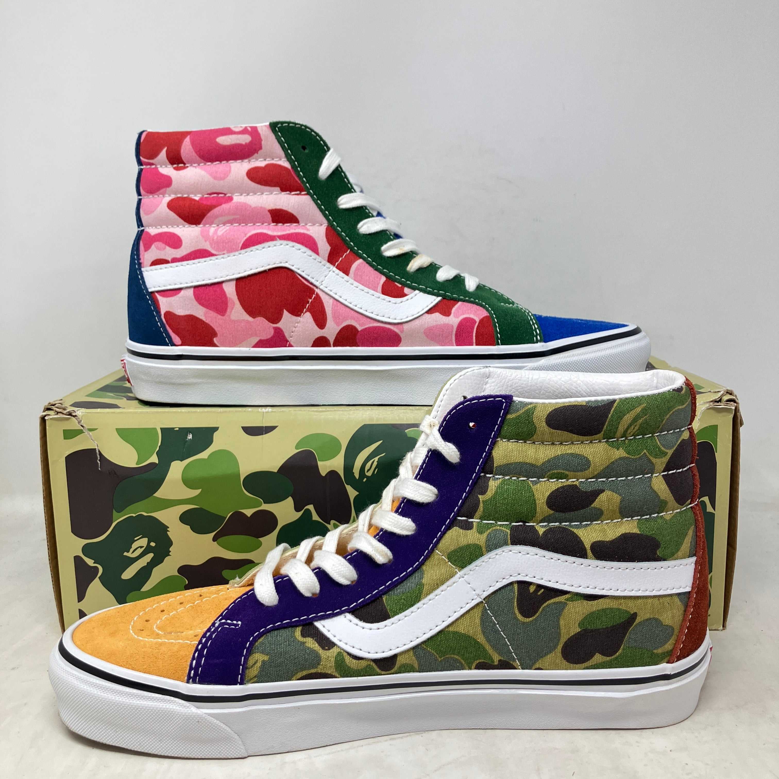 Vans Sk8-Hi DX Bape Multi Camo