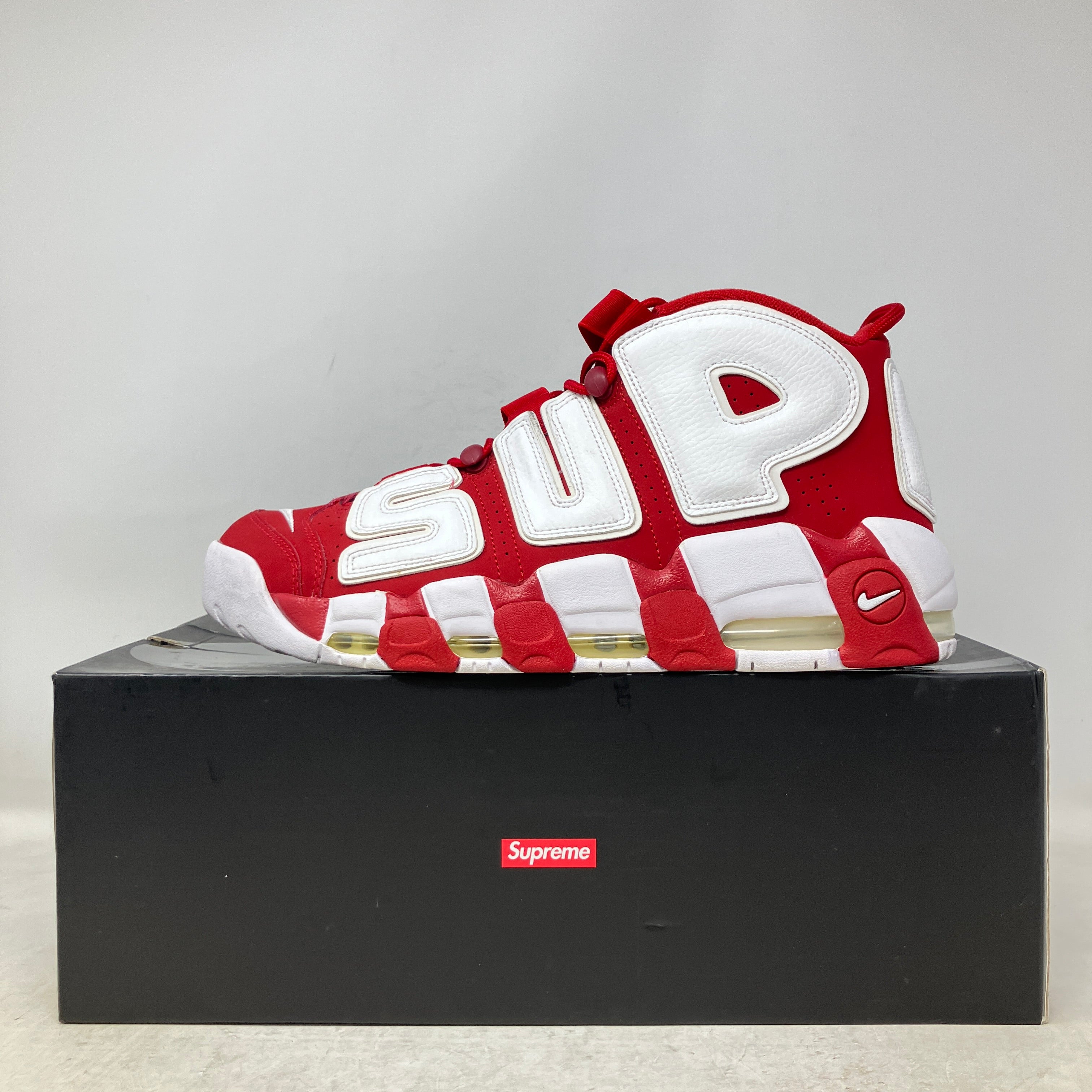 Nike Air More Uptempo Supreme Suptempo Red