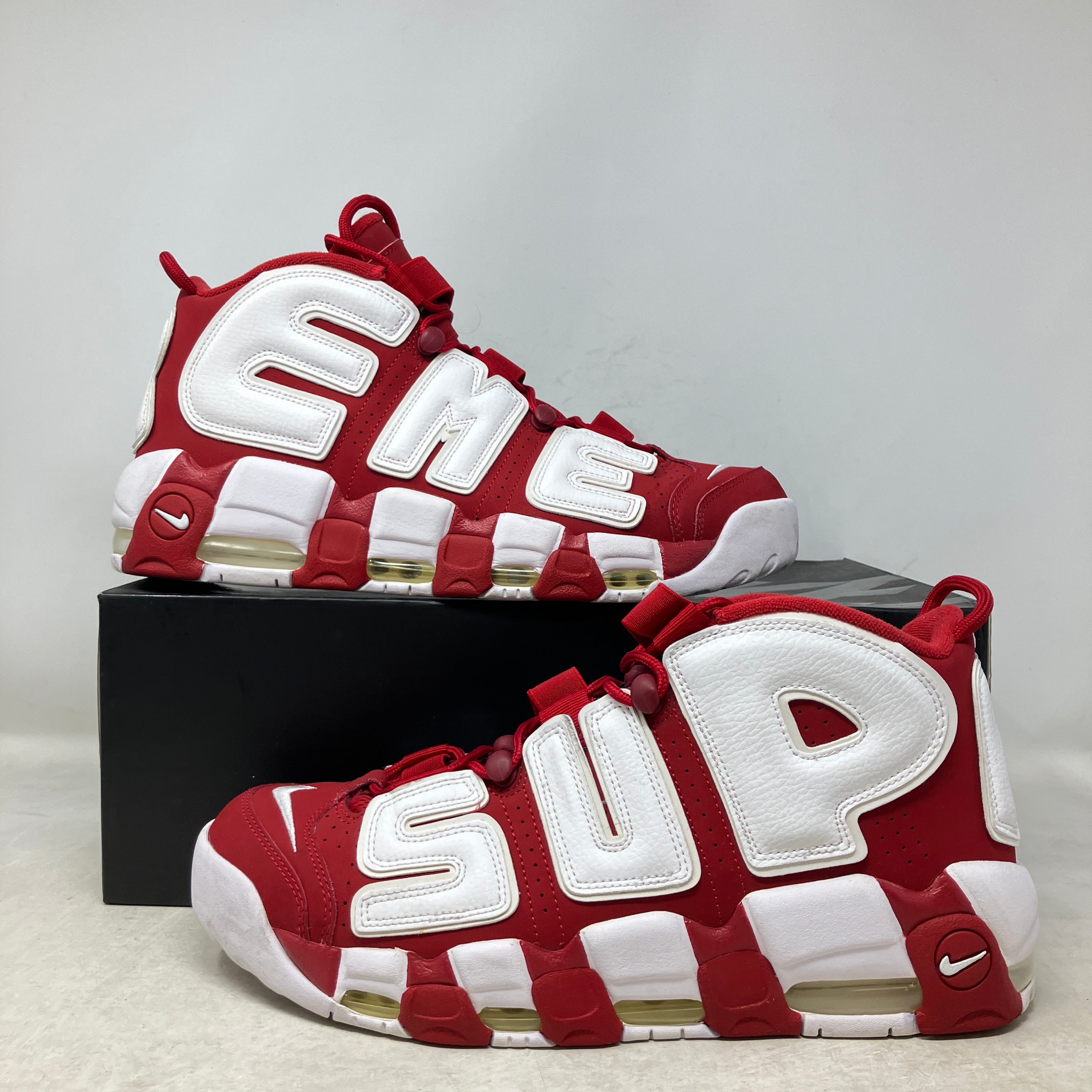 Nike Air More Uptempo Supreme Suptempo Red