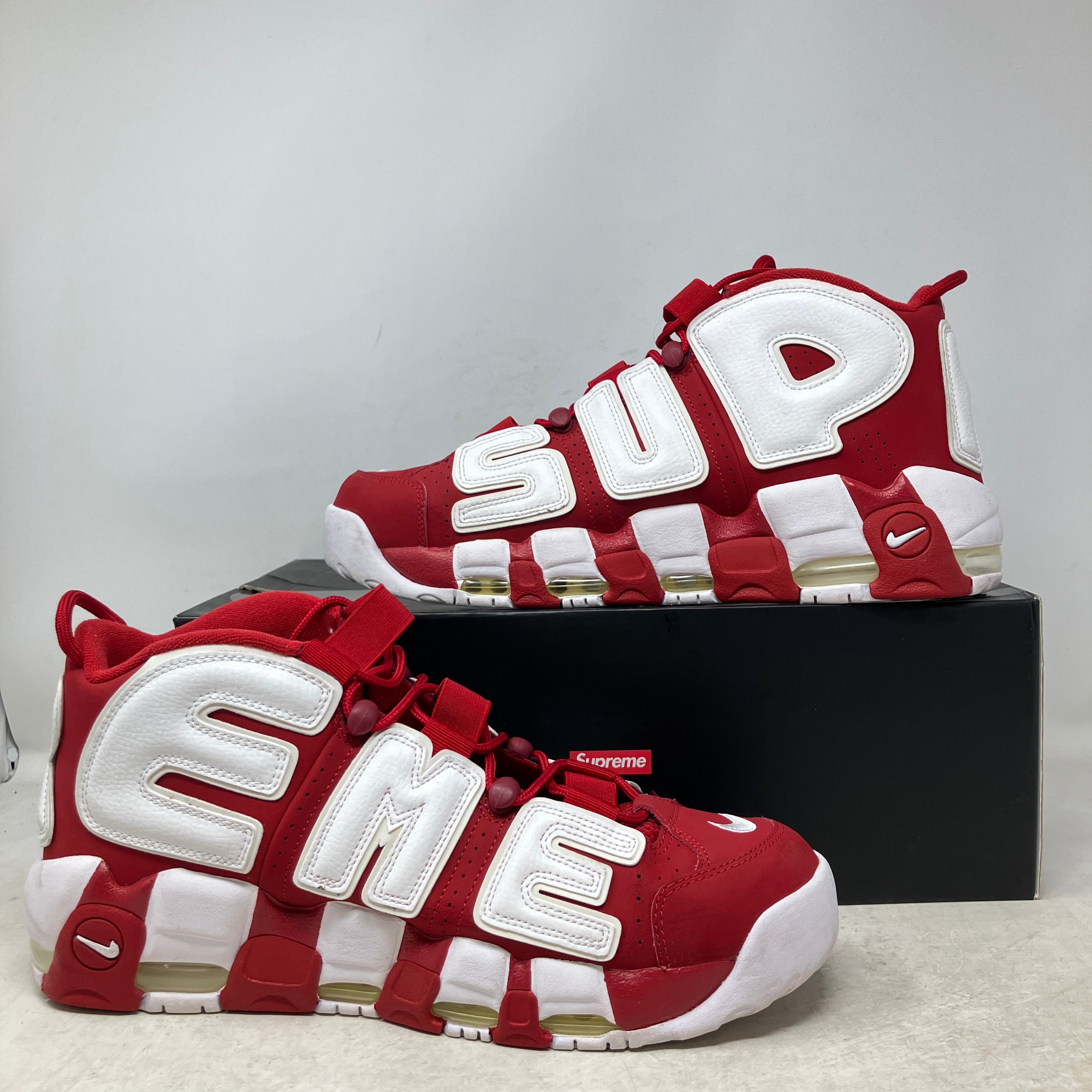 Nike Air More Uptempo Supreme Suptempo Red