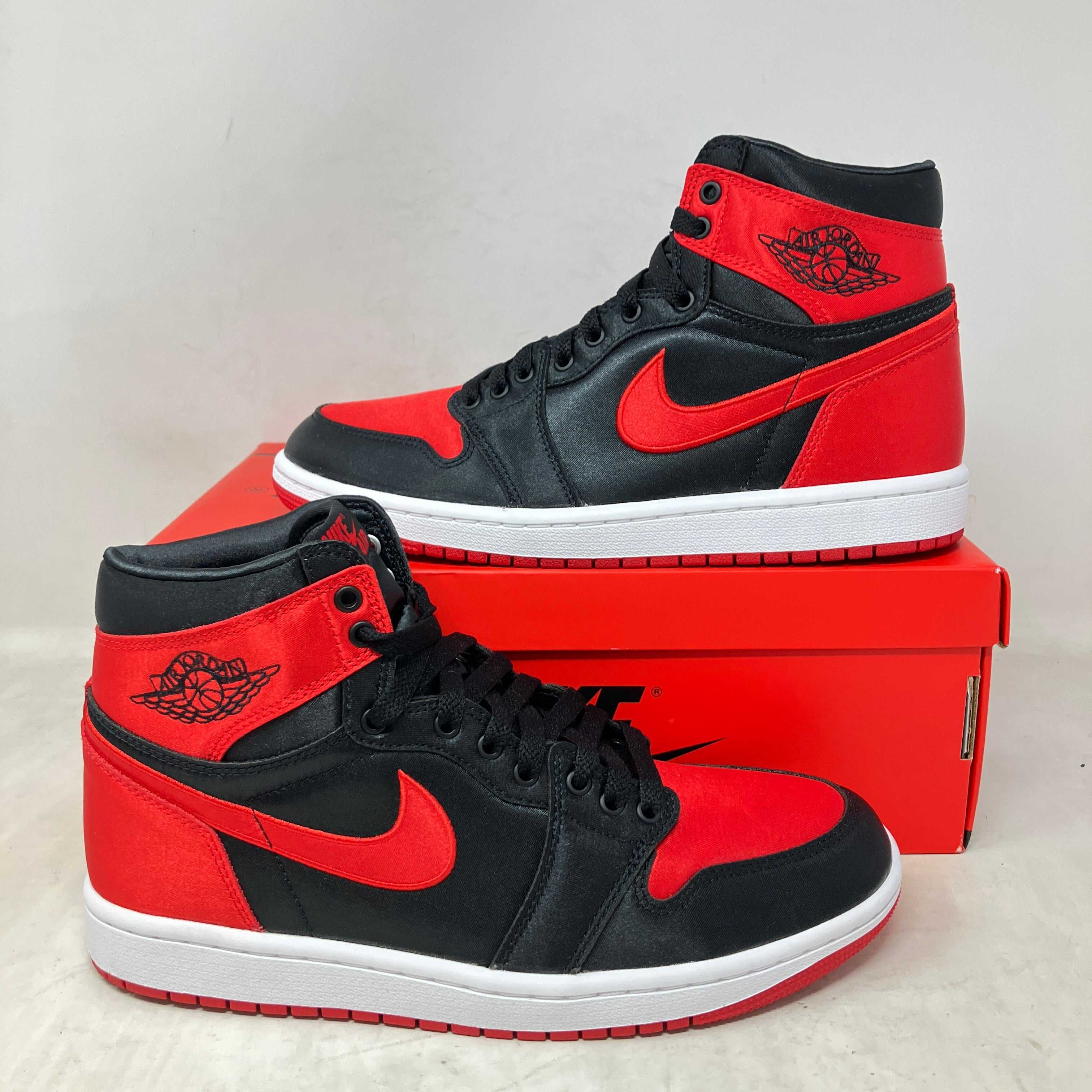 Jordan 1 Retro High OG Satin Bred (Women's)