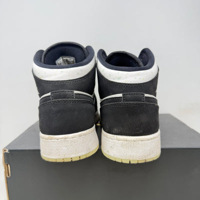 Jordan 1 Mid White Black Teal Tint (GS)