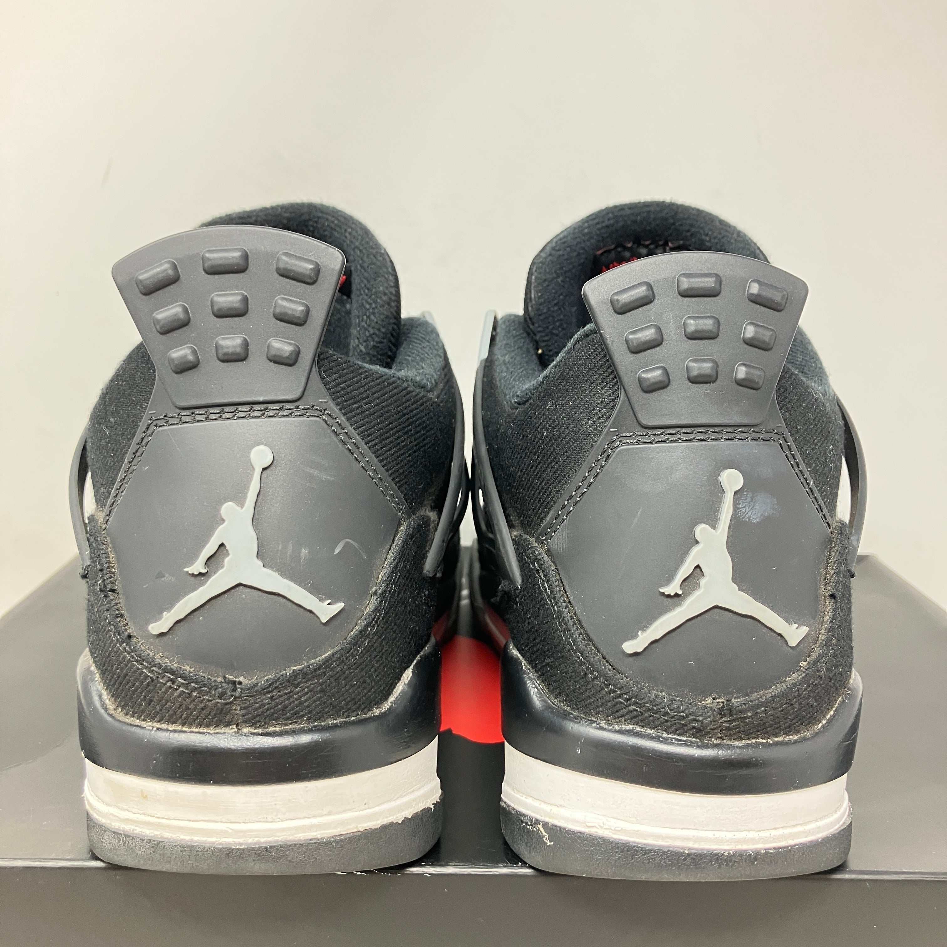 Jordan 4 Retro Black Canvas (GS)
