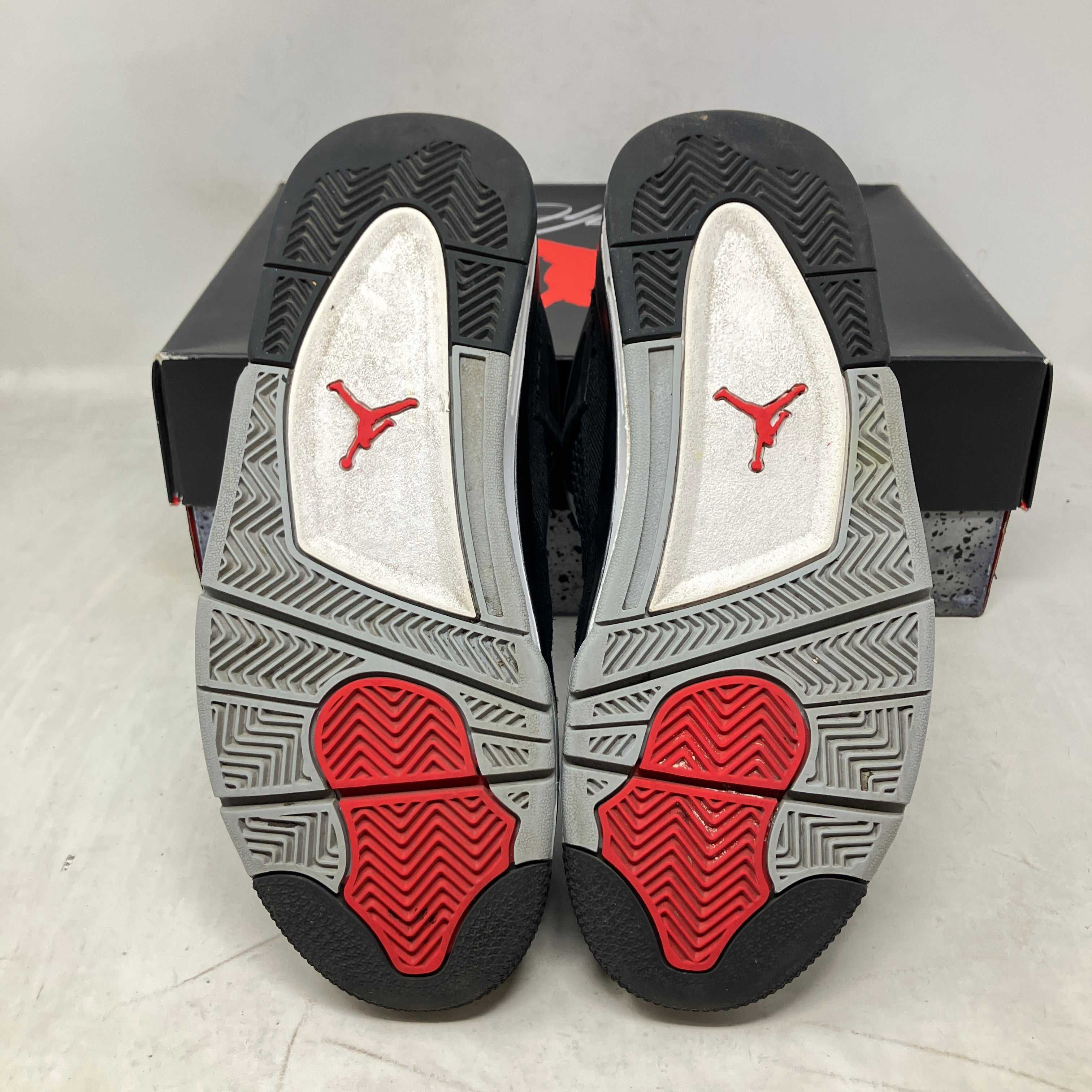 Jordan 4 Retro Black Canvas (GS)