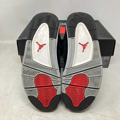Jordan 4 Retro Black Canvas (GS)