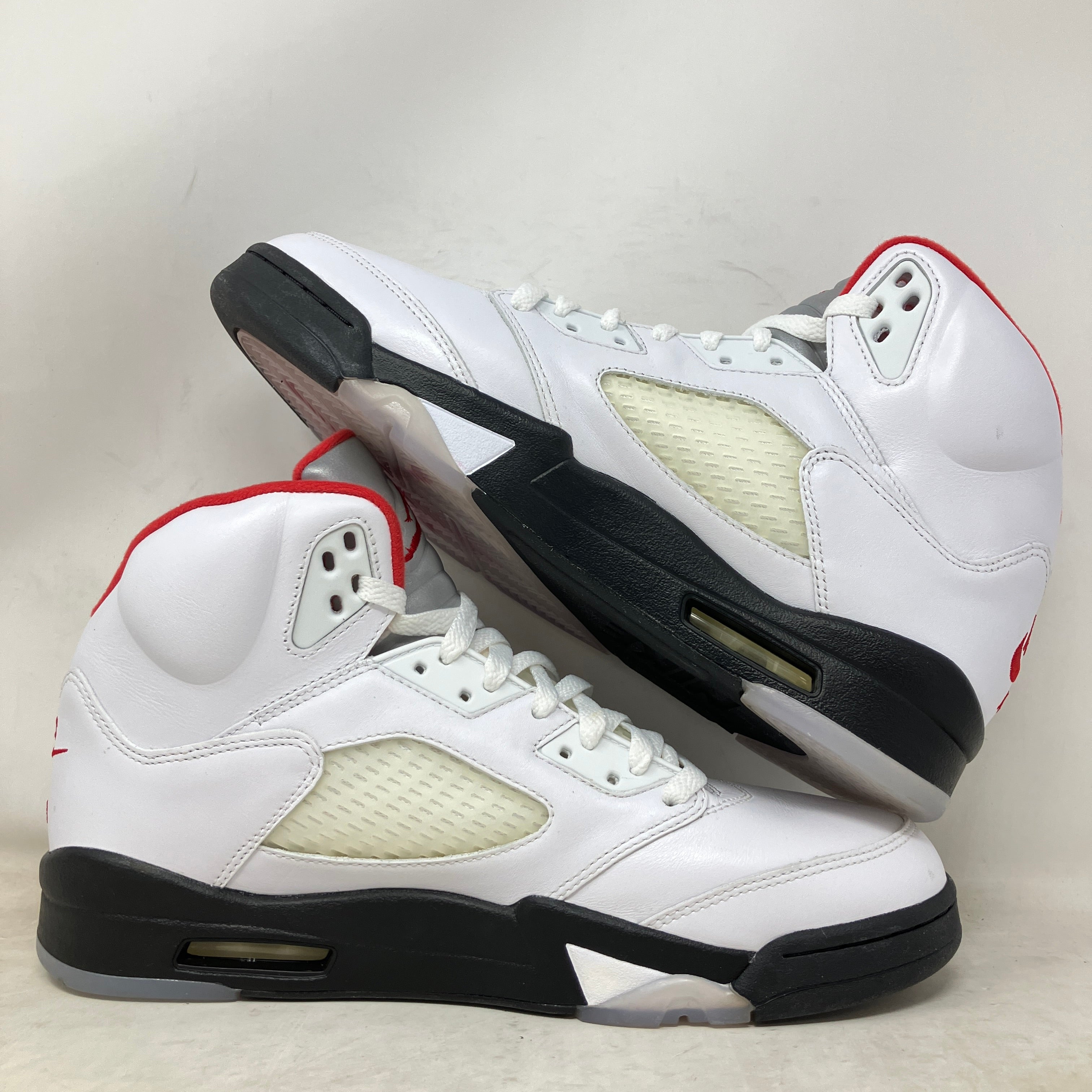Jordan 5 Retro Fire Red Silver Tongue (2020)
