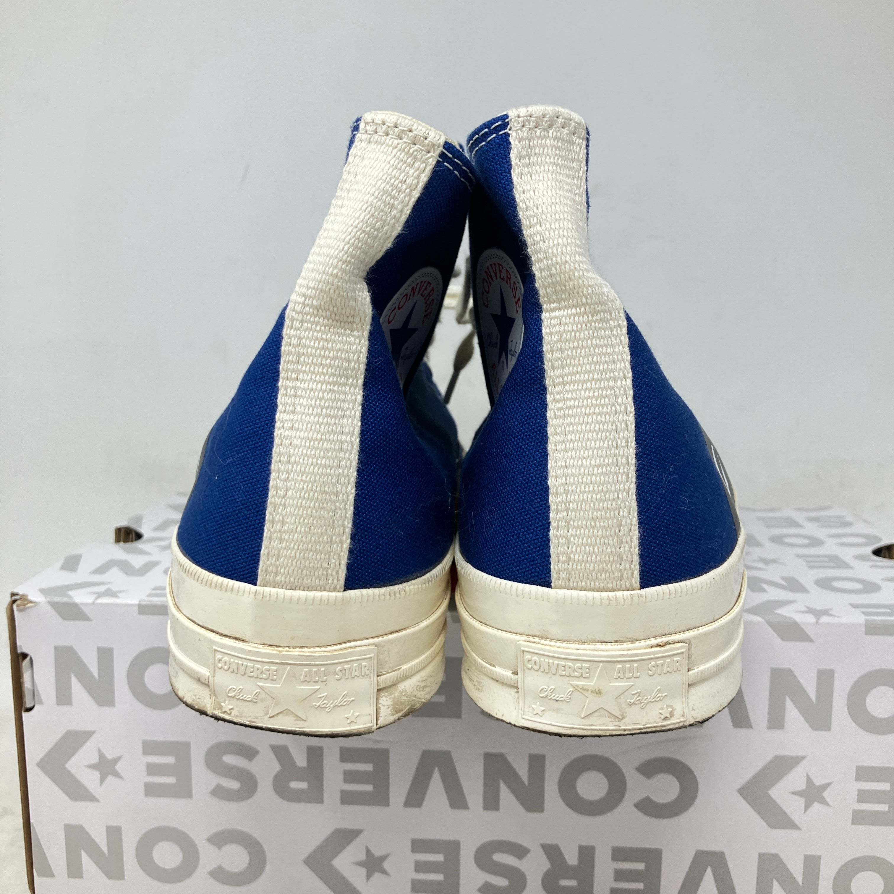 Converse Chuck Taylor All Star 70 Hi Comme des Garcons PLAY Blue Quartz
