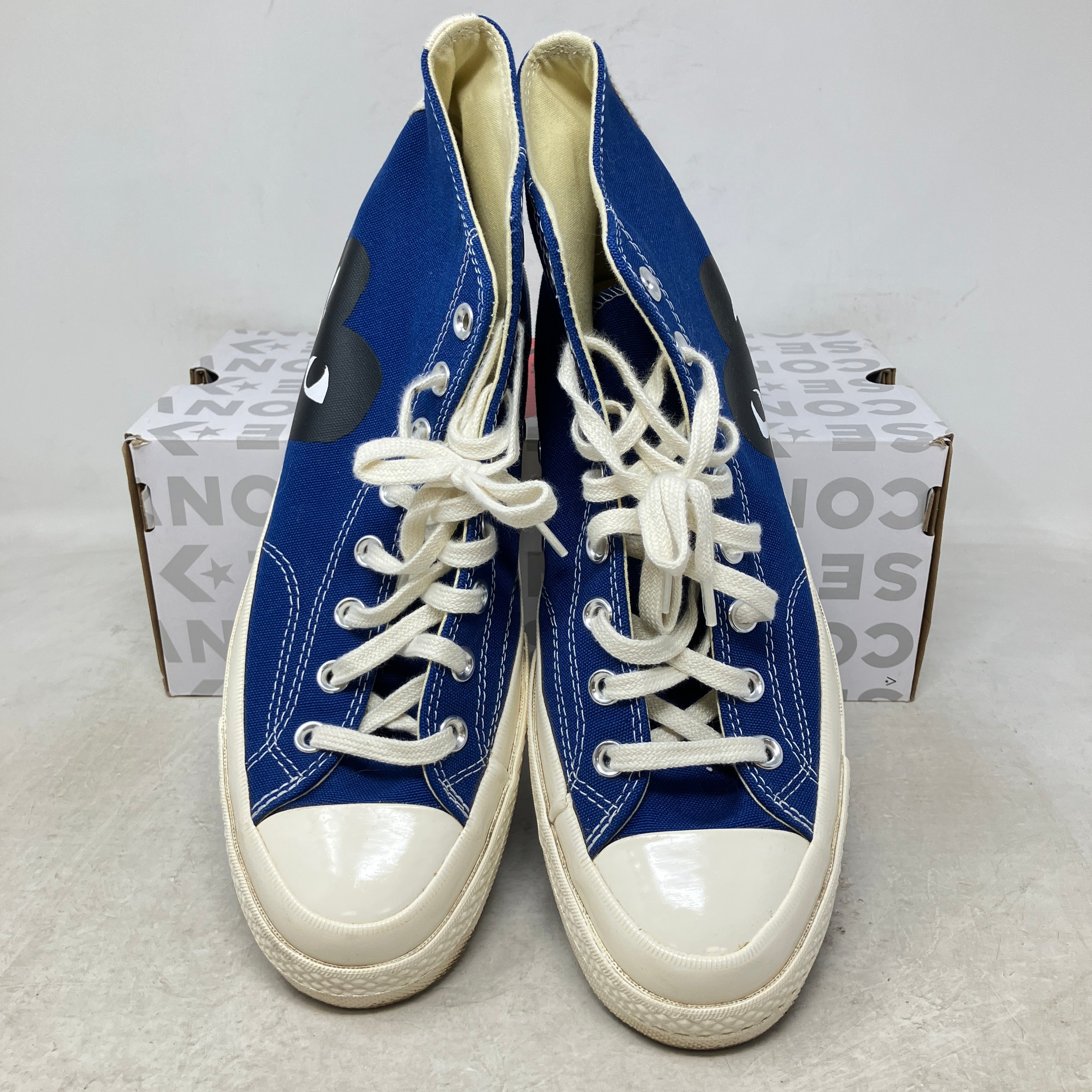 Converse Chuck Taylor All Star 70 Hi Comme des Garcons PLAY Blue Quartz