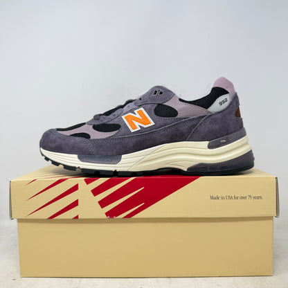 New Balance 992 MiUSA Dark Ice Wine Black