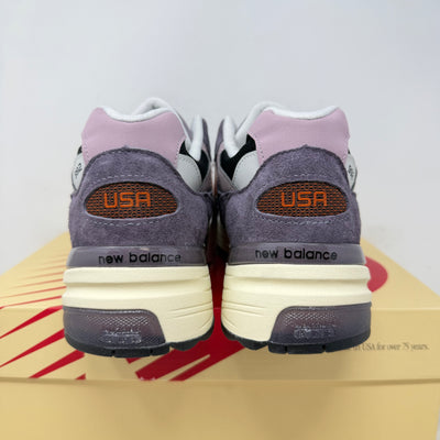 New Balance 992 MiUSA Dark Ice Wine Black