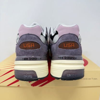 New Balance 992 MiUSA Dark Ice Wine Black