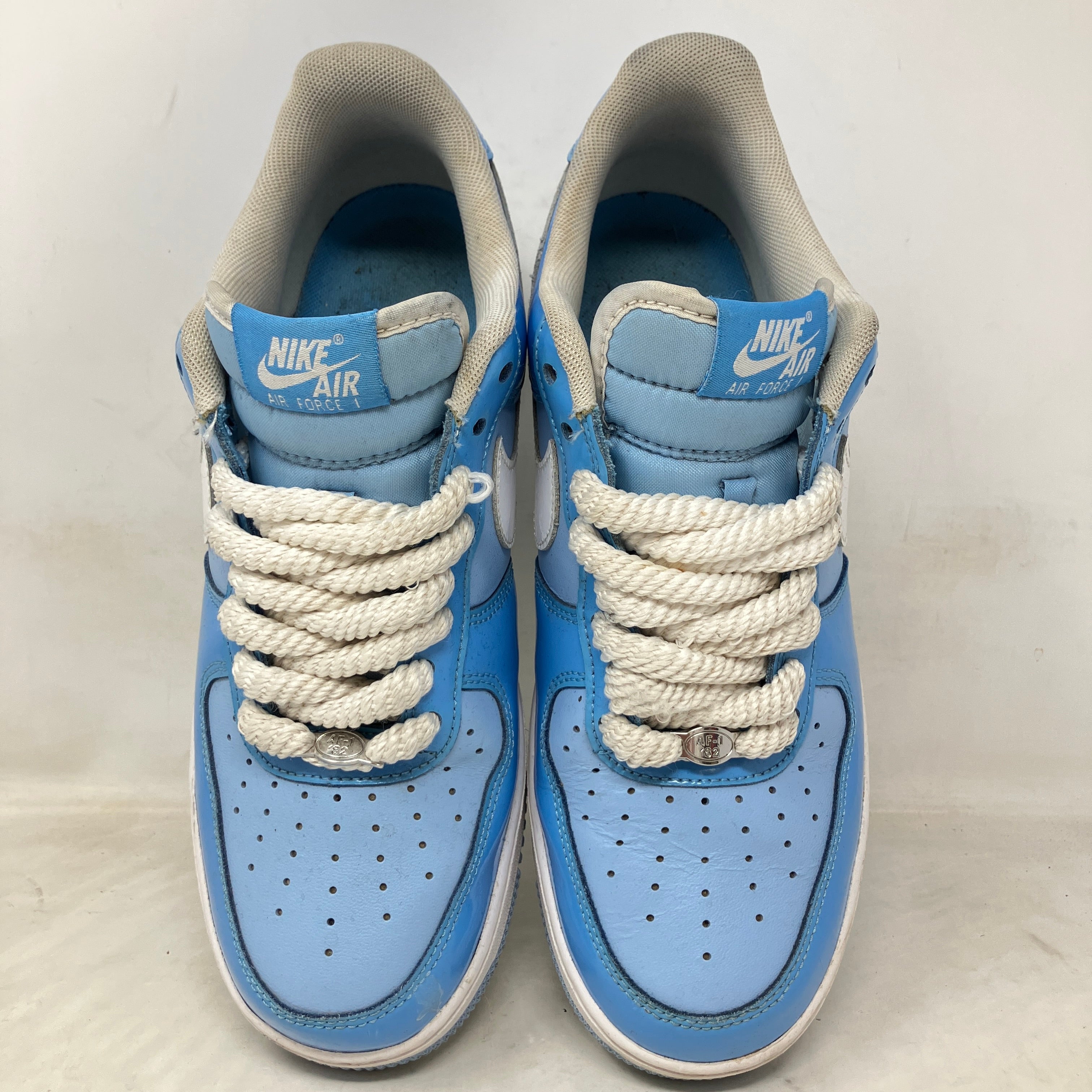 Nike Air Force 1 Low '07 LV8 Phychic Blue White Patent