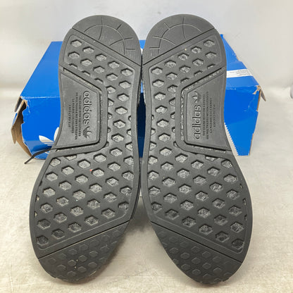 adidas NMD R1 Core Black Grey Solar Yellow