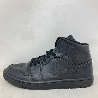 Jordan 1 Mid Triple Black