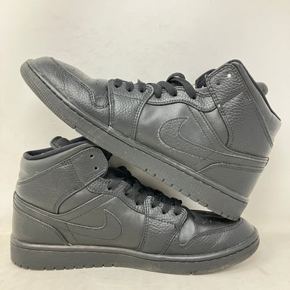 Jordan 1 Mid Triple Black