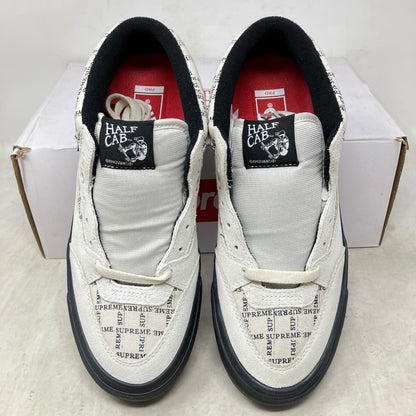 Vans Half Cab Supreme Grid White
