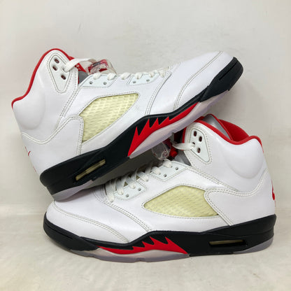 Jordan 5 Retro Fire Red Silver Tongue (2020)