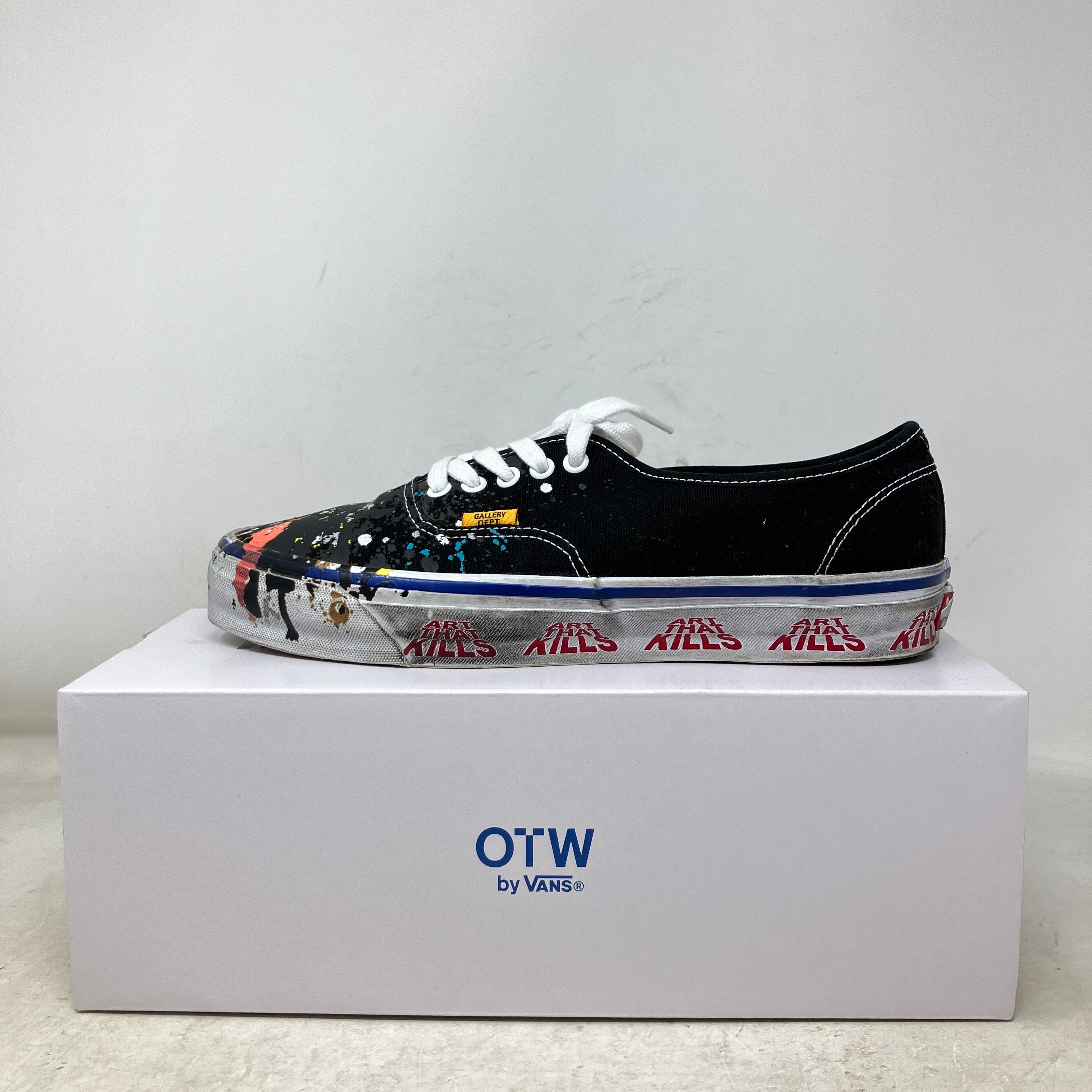Vans Authentic Reissue 44 Gallery Dept. Art That Kills Black