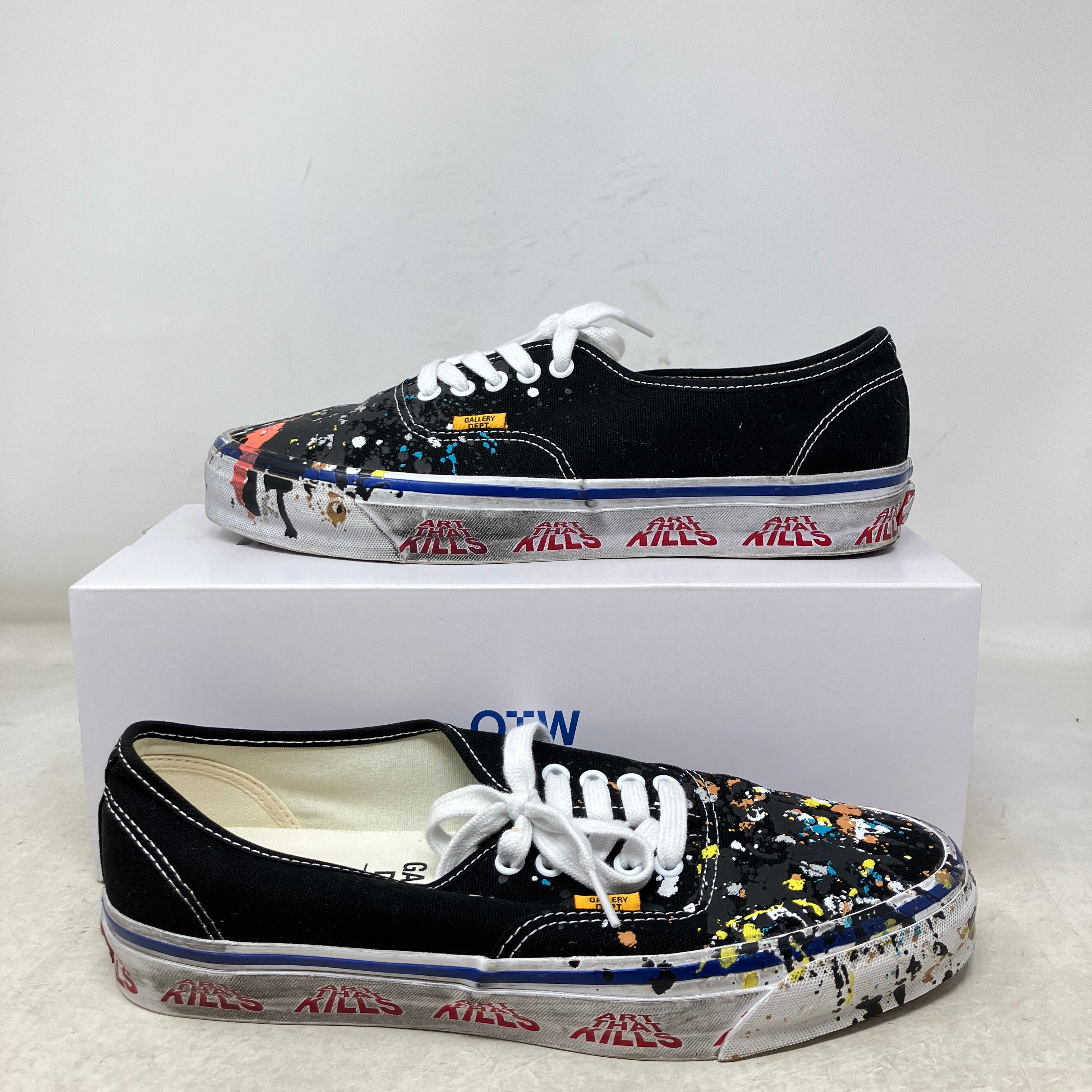 Vans Authentic Reissue 44 Gallery Dept. Art That Kills Black