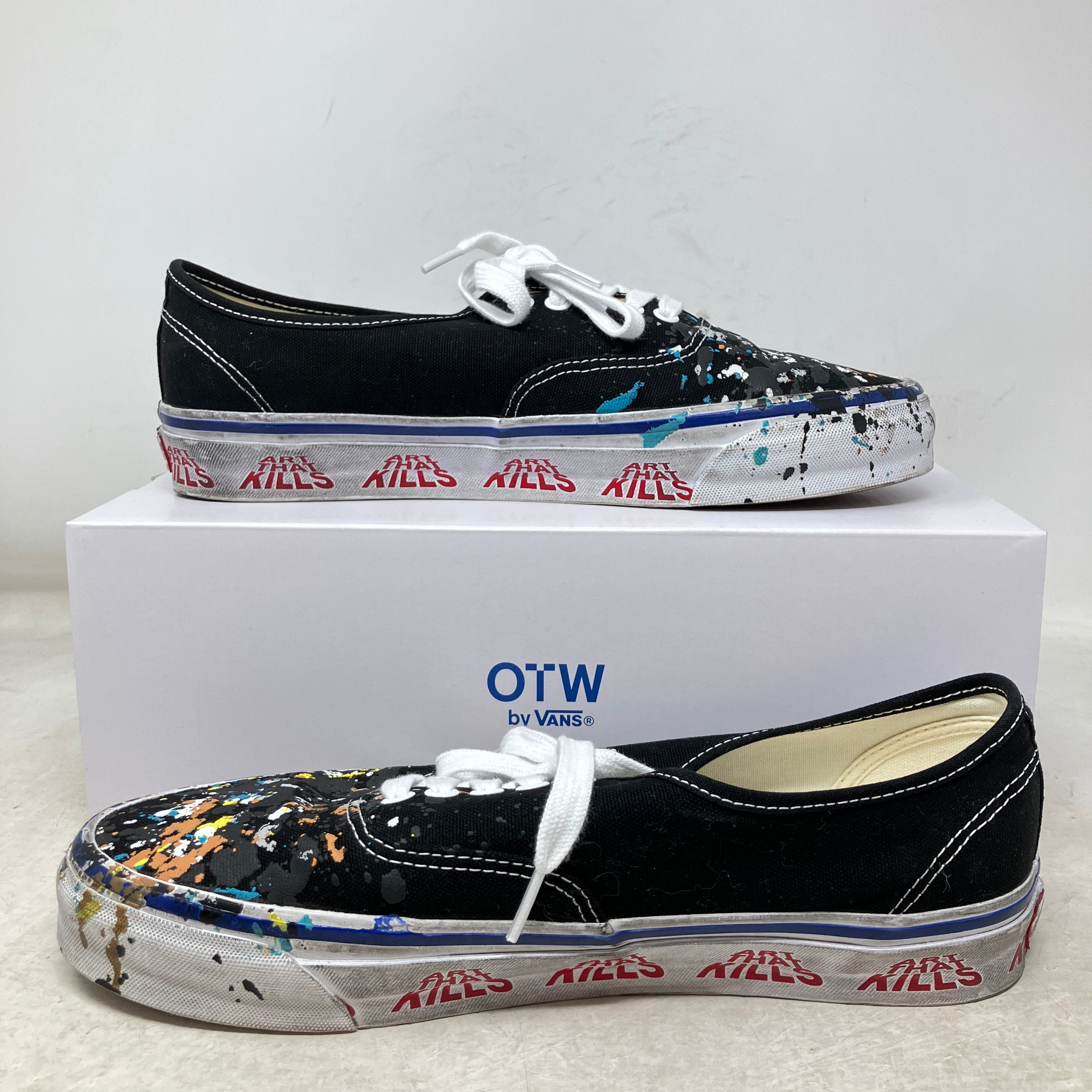 Vans Authentic Reissue 44 Gallery Dept. Art That Kills Black