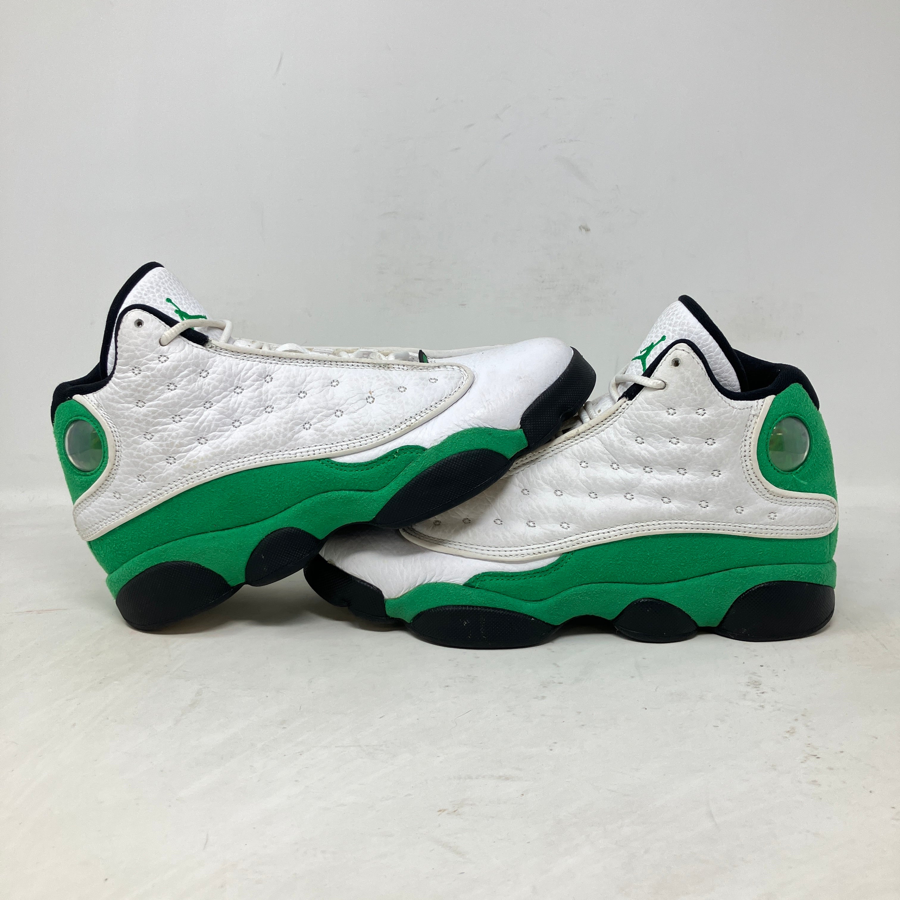 Jordan 13 Retro White Lucky Green (GS)