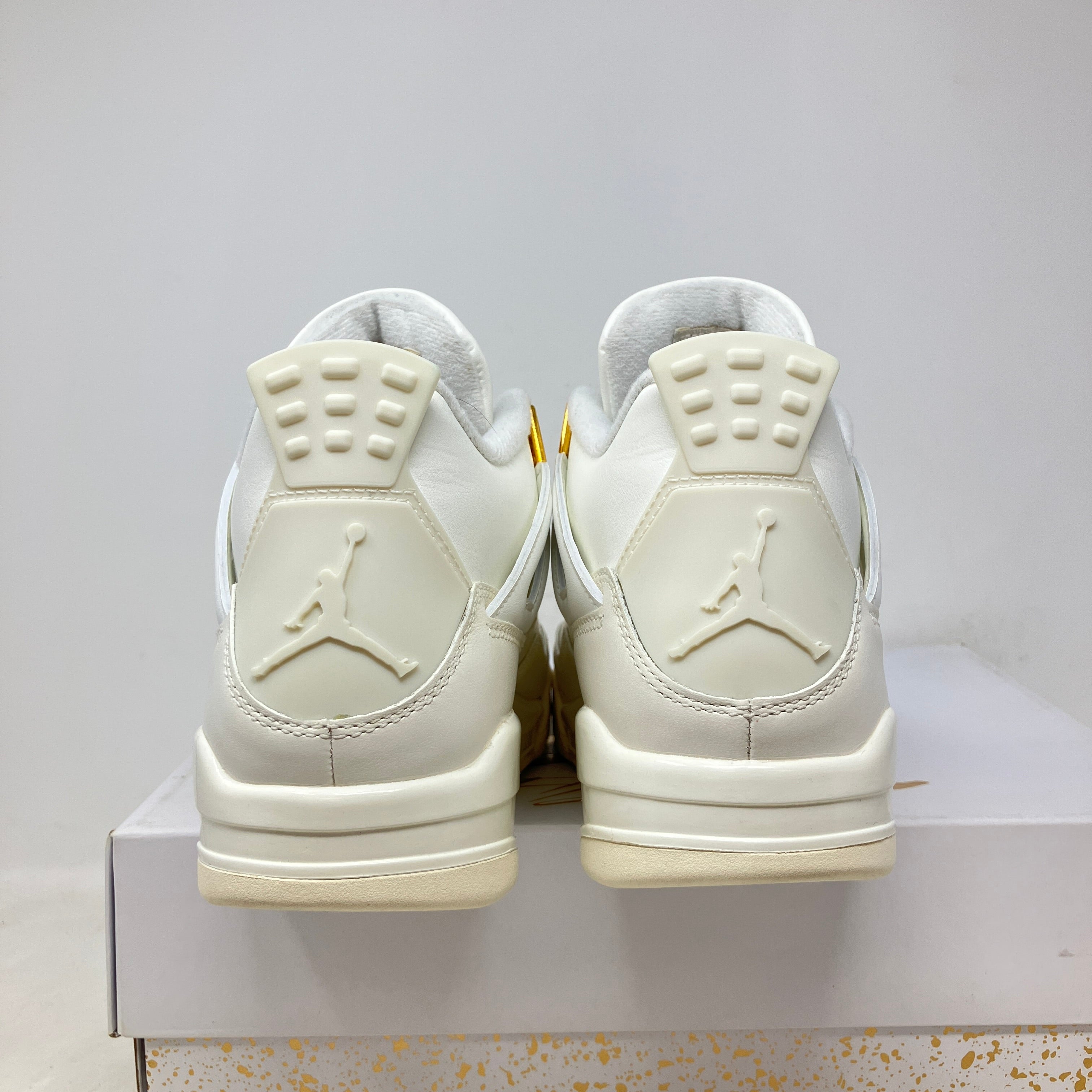Jordan 4 Retro Metallic Gold (Women's)