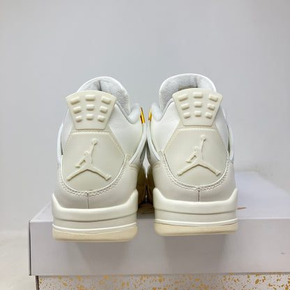 Jordan 4 Retro Metallic Gold (Women's)