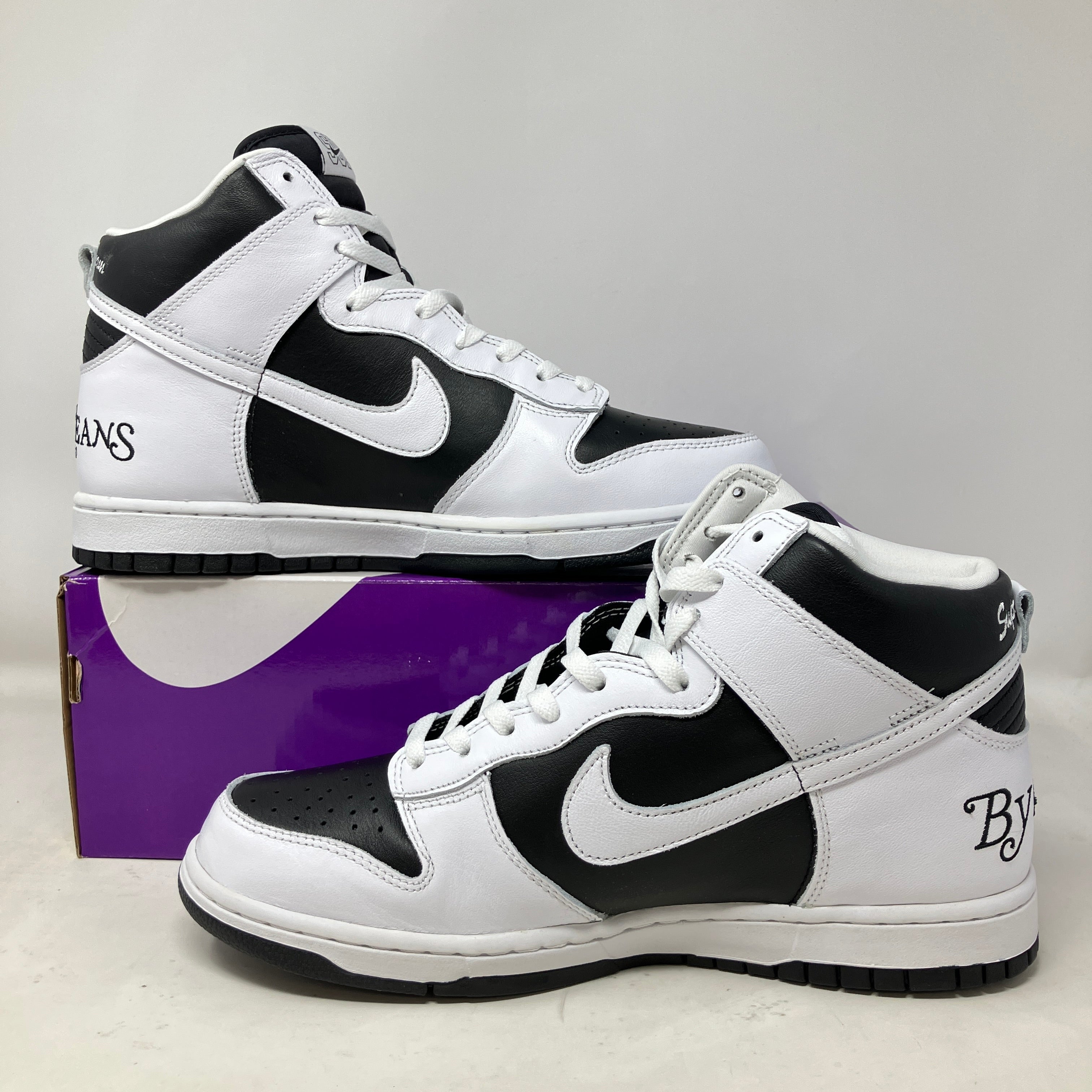 Nike SB Dunk High Supreme By Any Means Black