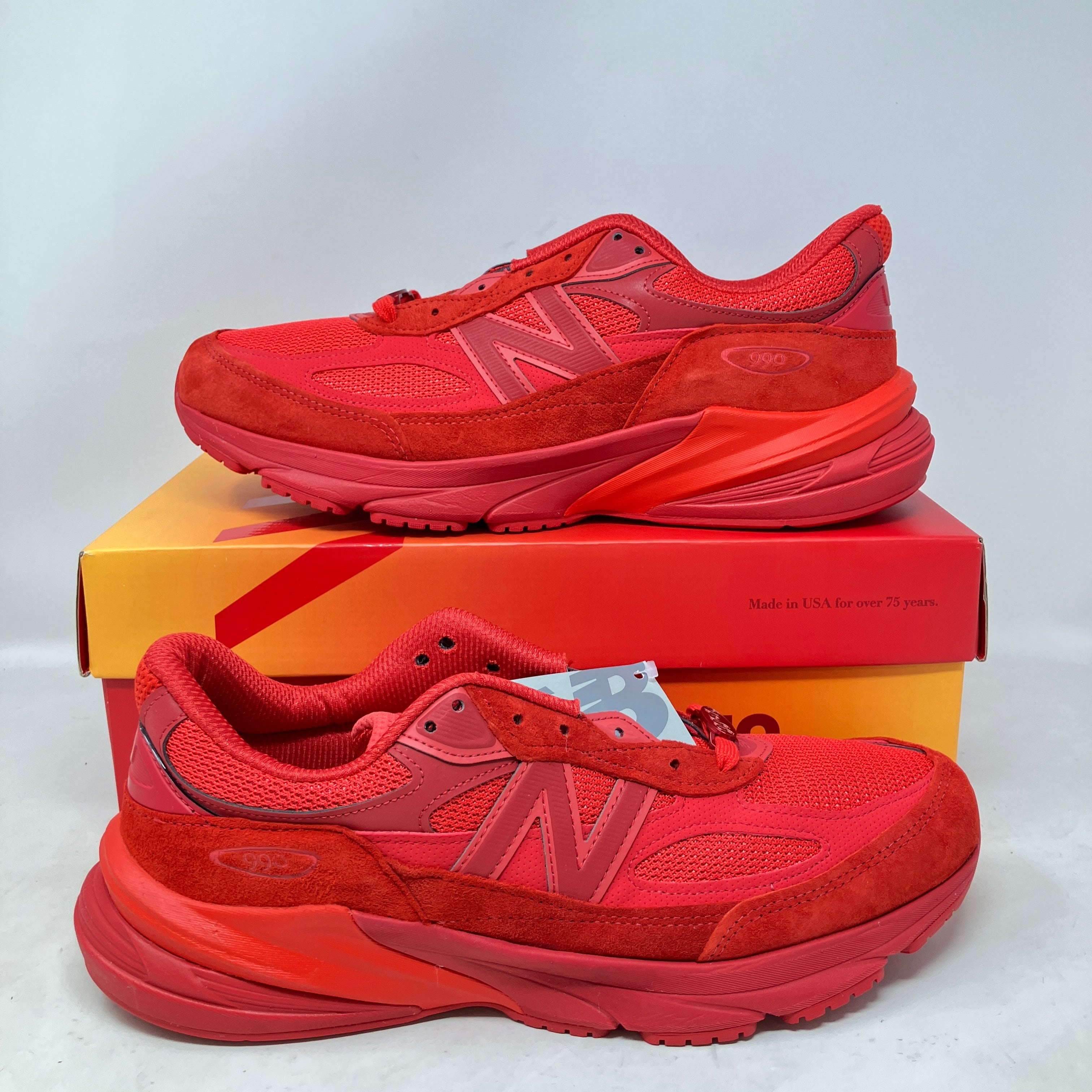 New Balance 990v6 MiUSA Joe Freshgoods Paris Red