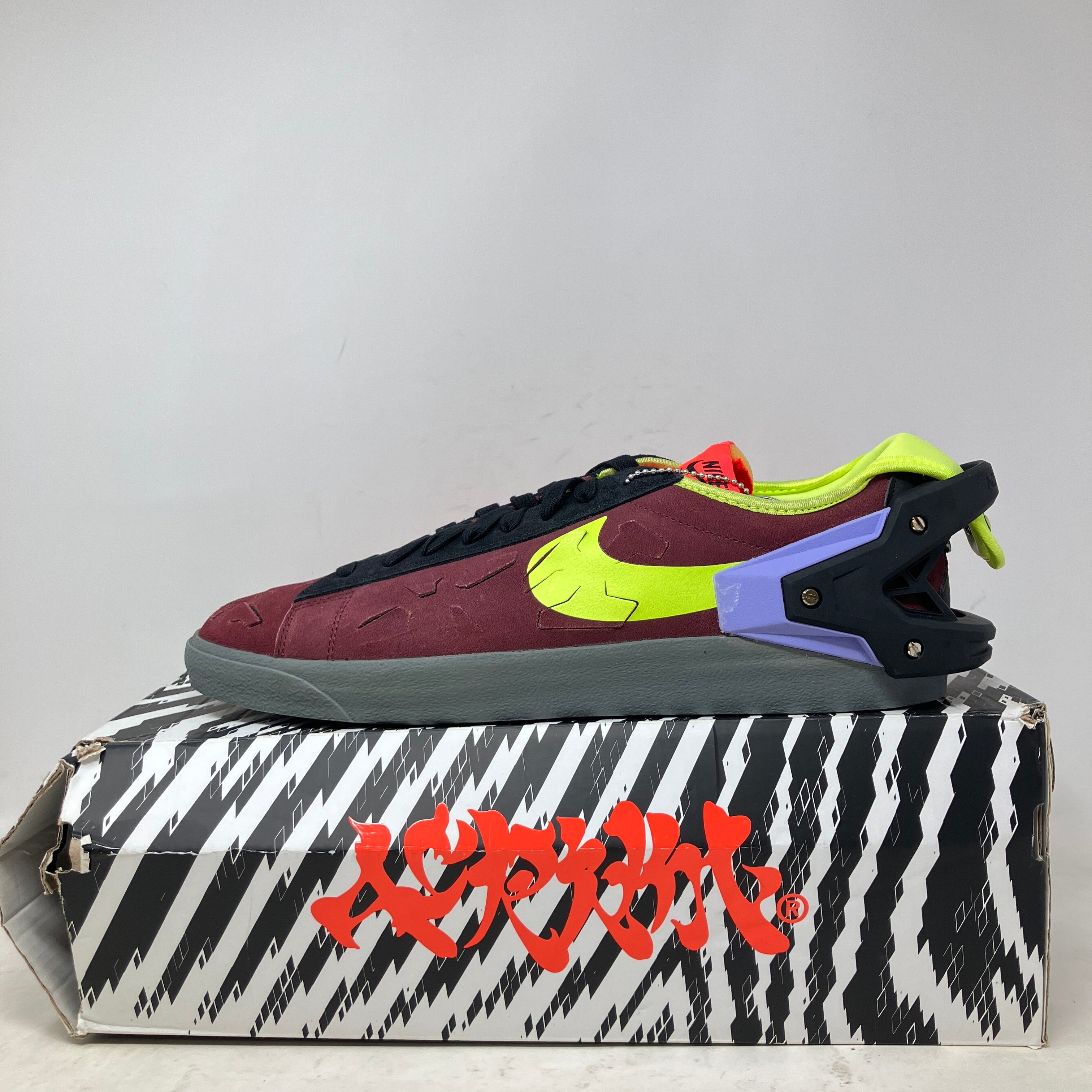 Nike Blazer Low Acronym Night Maroon