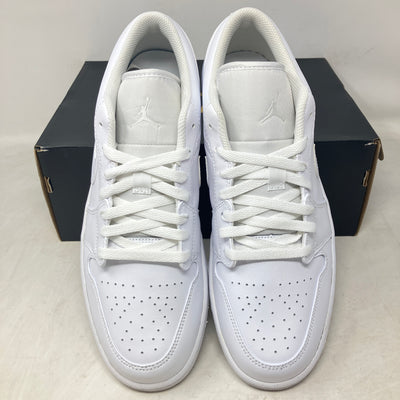 Jordan 1 Low Triple White