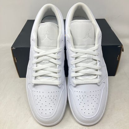 Jordan 1 Low Triple White