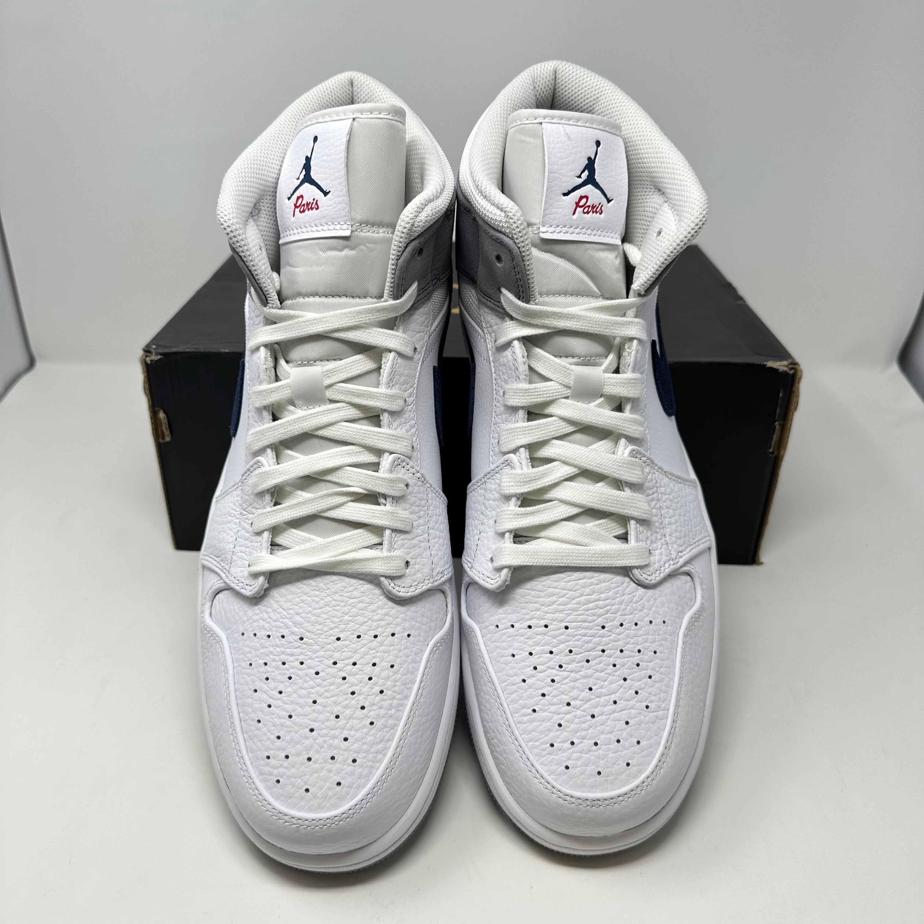 Jordan 1 Mid Paris White